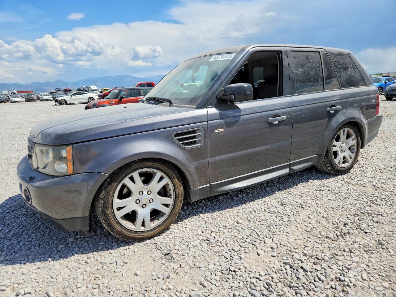 2006 Land Rover Range Rover Sport Hse Gray vin: SALSF25446A921695