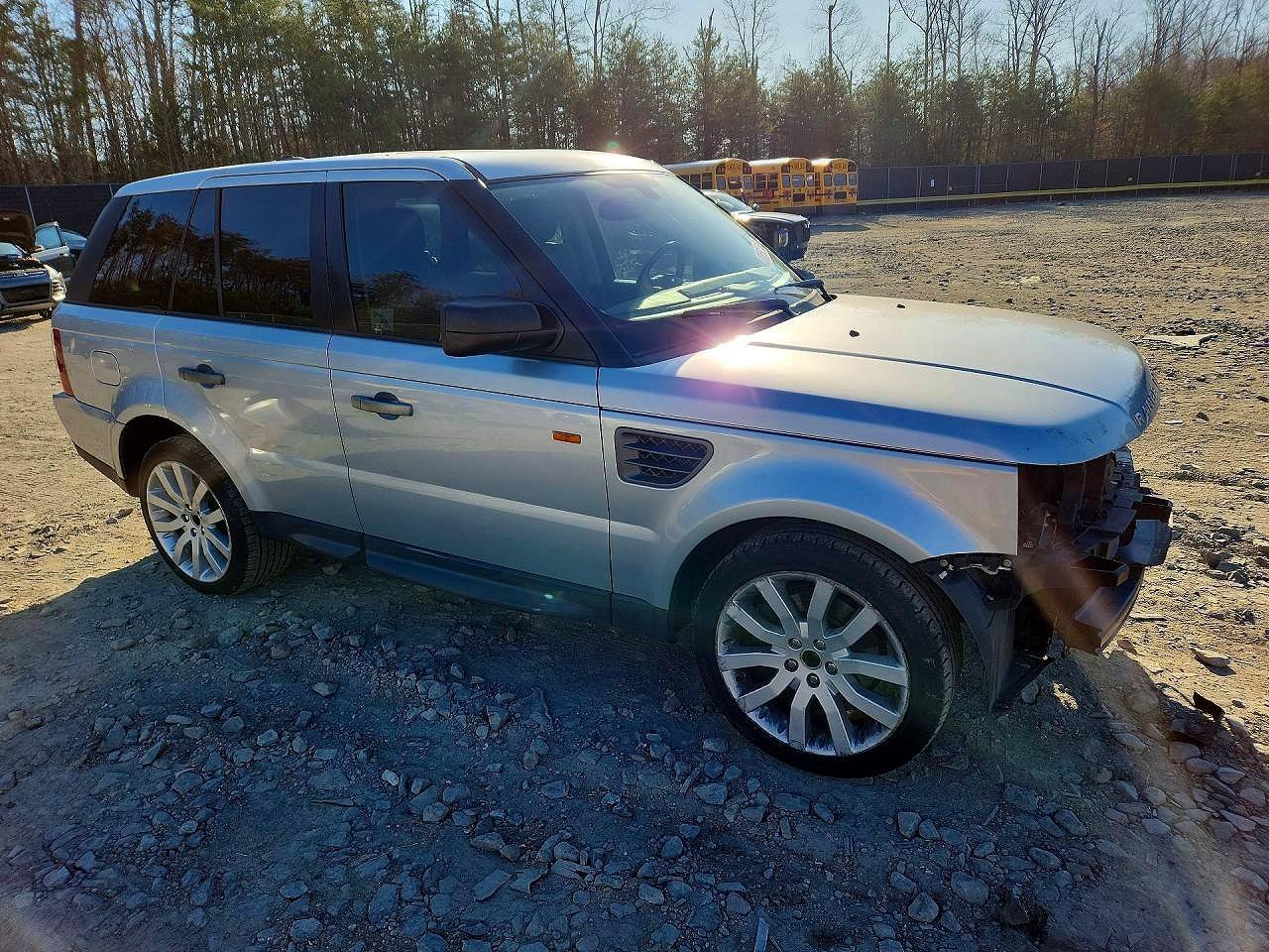 2006 Land Rover Range Rover Sport Hse Silver vin: SALSF25446A959914