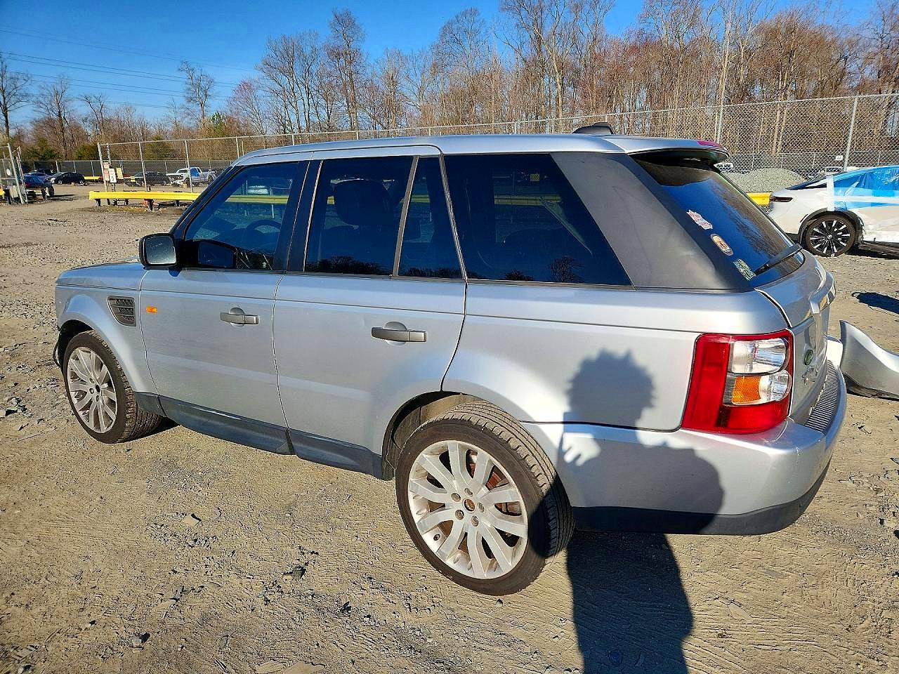 2006 Land Rover Range Rover Sport Hse Silver vin: SALSF25446A959914