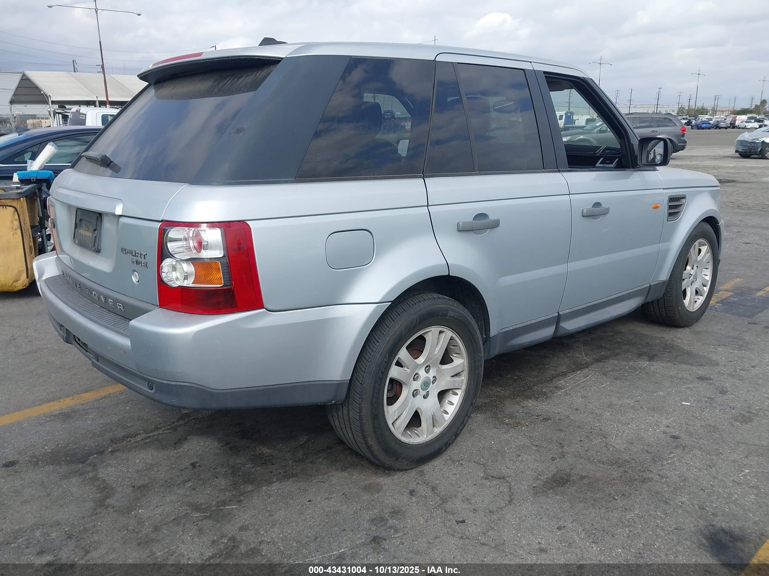 2006 Land Rover Range Rover Sport Hse Серебряный vin: SALSF25446A960593