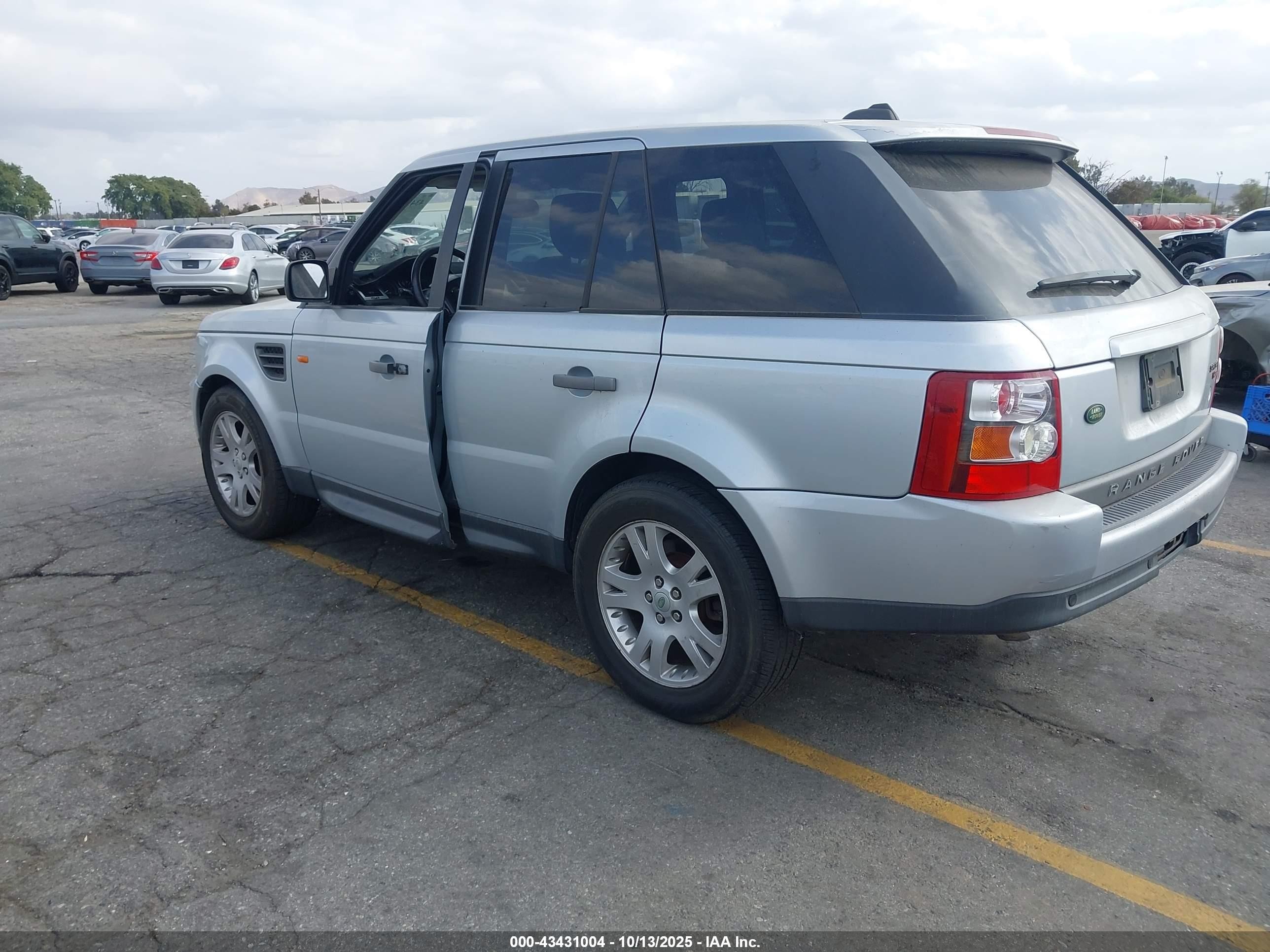 2006 Land Rover Range Rover Sport Hse Серебряный vin: SALSF25446A960593