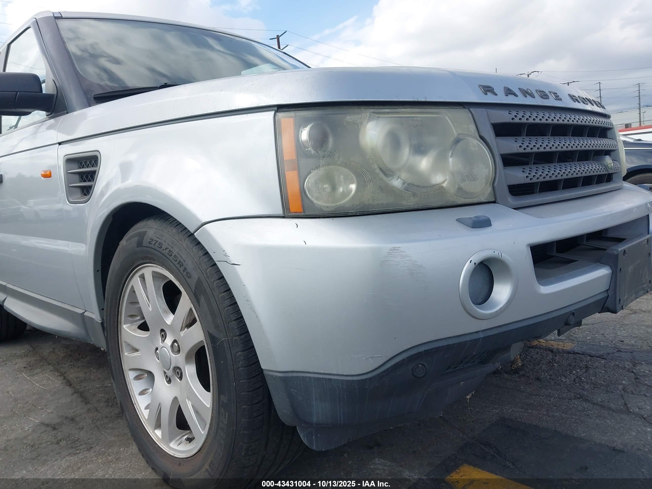 2006 Land Rover Range Rover Sport Hse Серебряный vin: SALSF25446A960593