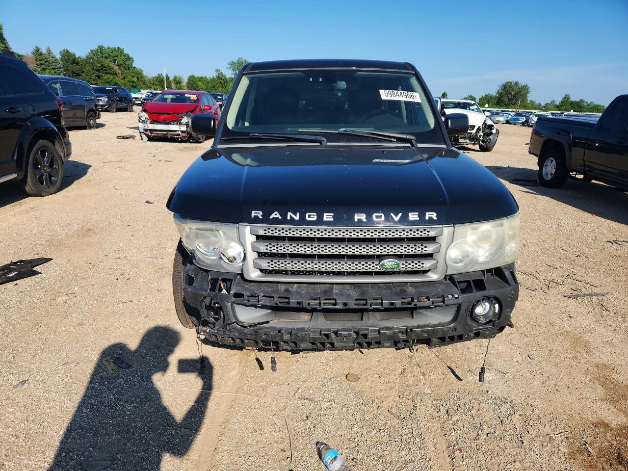 2006 Land Rover Range Rover Sport Hse Black vin: SALSF25456A979945