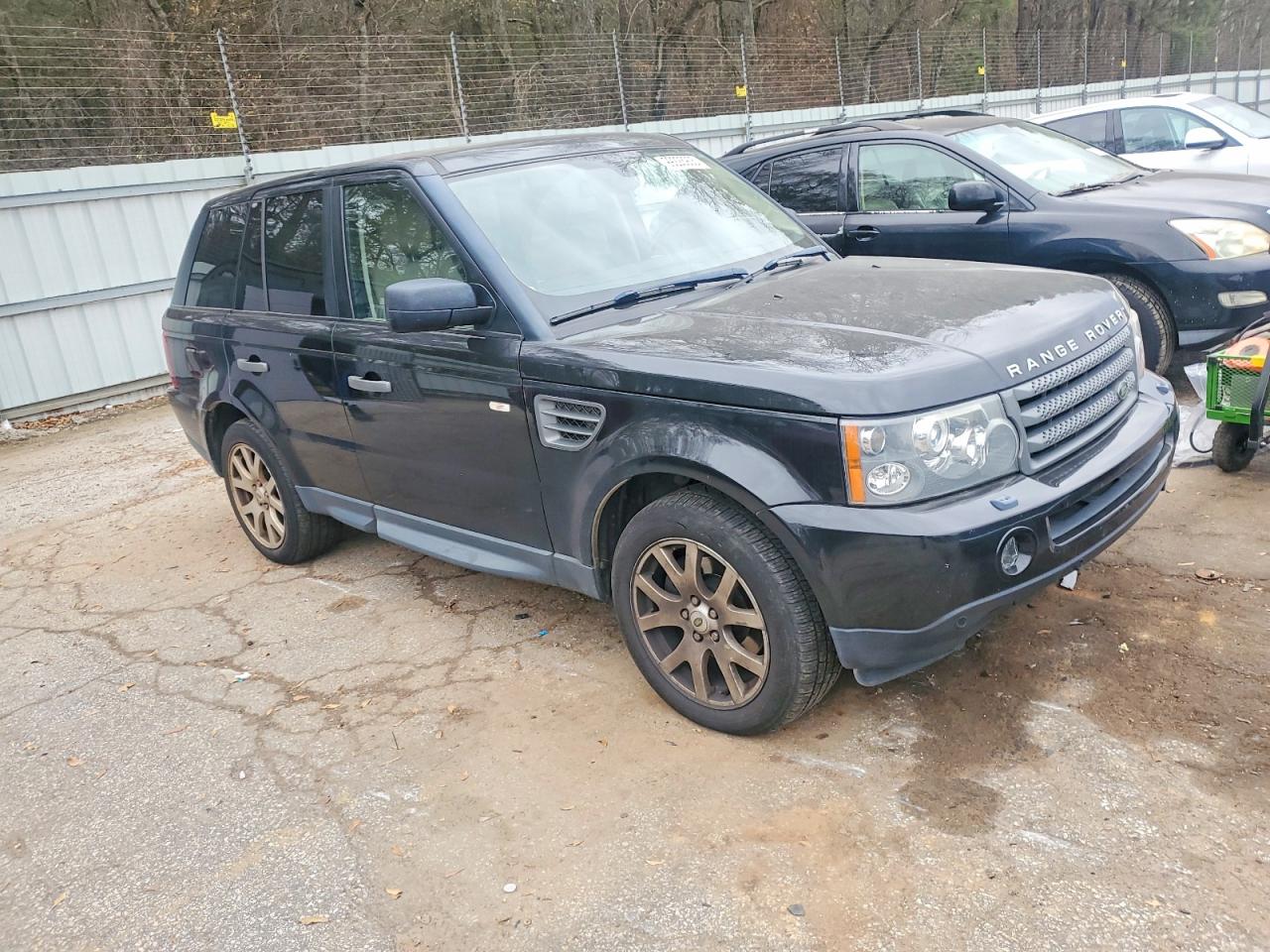 2009 Land Rover Range Rover Sport Hse Черный vin: SALSF25459A208017
