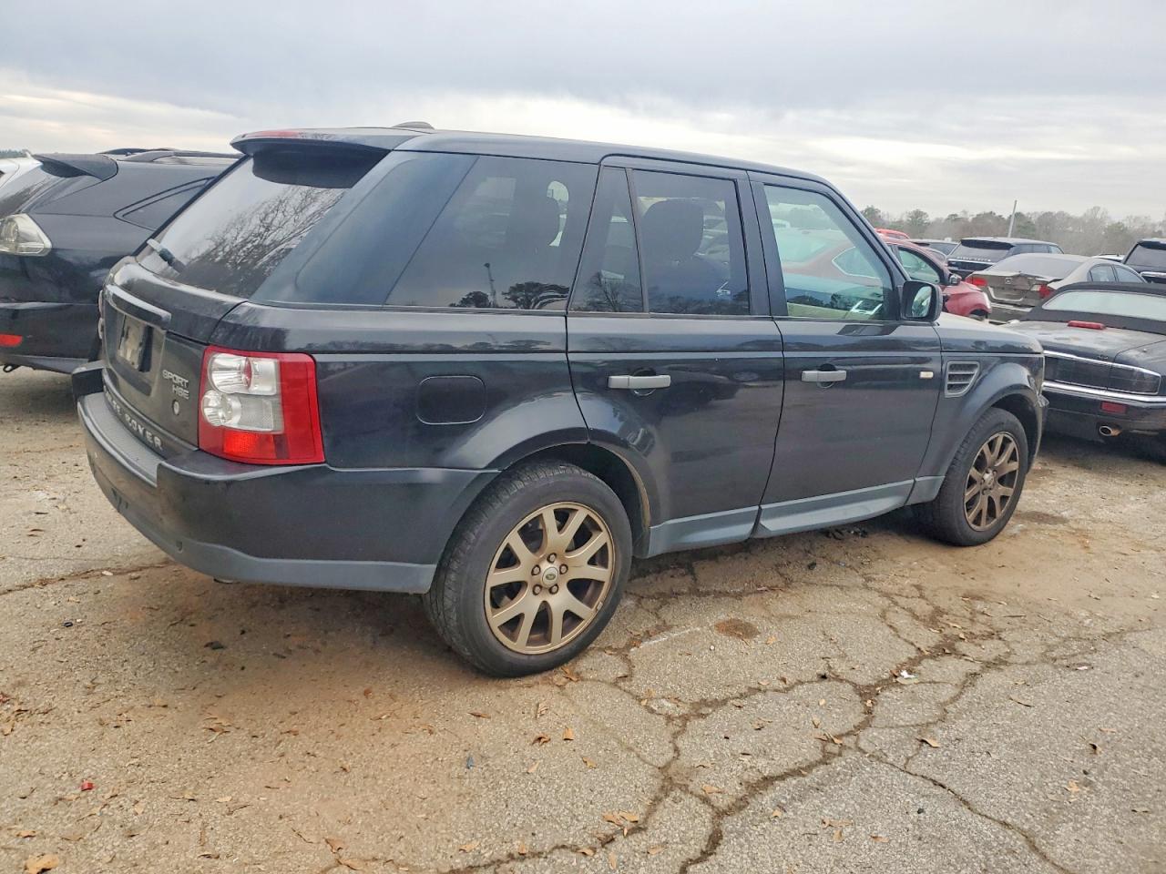 2009 Land Rover Range Rover Sport Hse Черный vin: SALSF25459A208017