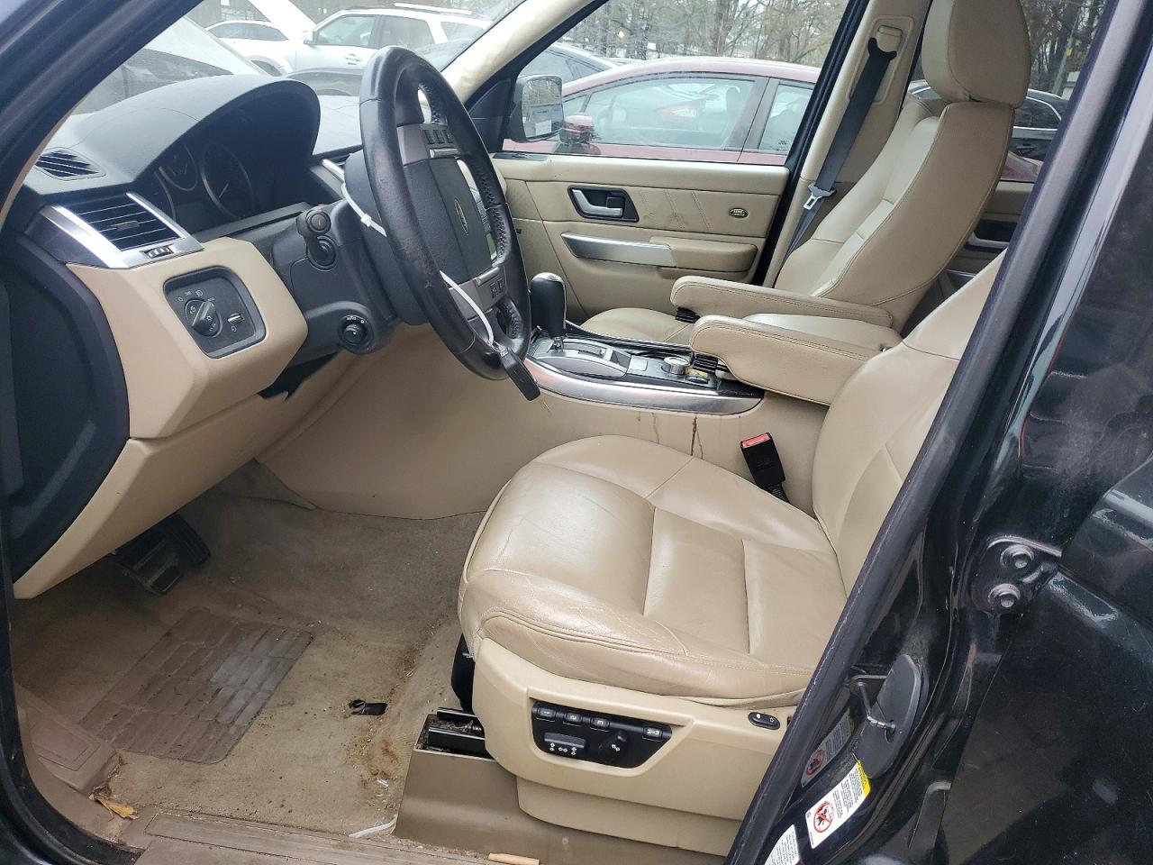 2009 Land Rover Range Rover Sport Hse Черный vin: SALSF25459A208017