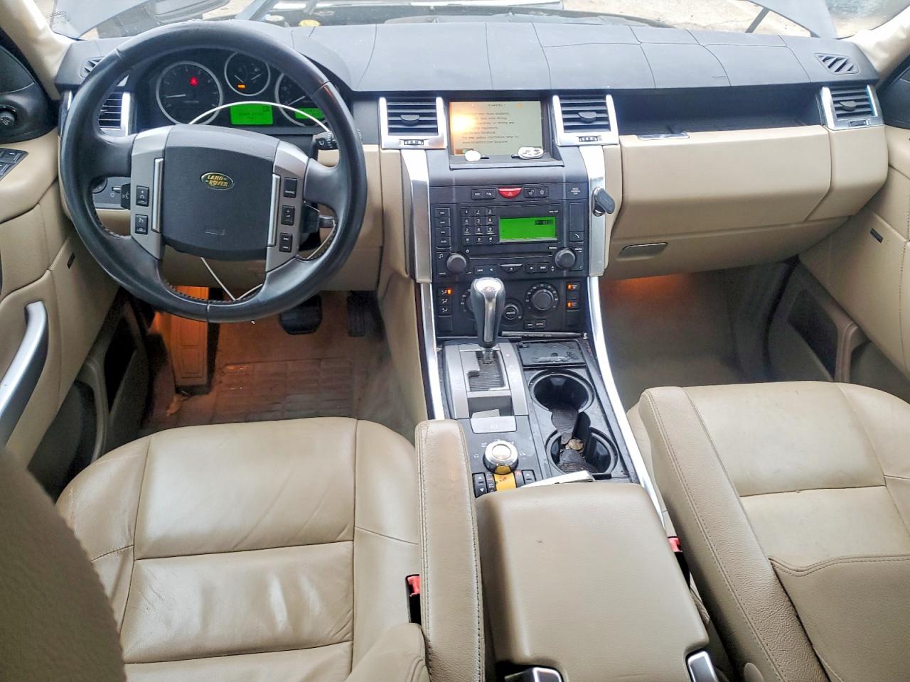 2009 Land Rover Range Rover Sport Hse Черный vin: SALSF25459A208017
