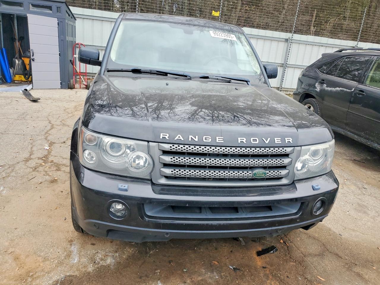 2009 Land Rover Range Rover Sport Hse Черный vin: SALSF25459A208017