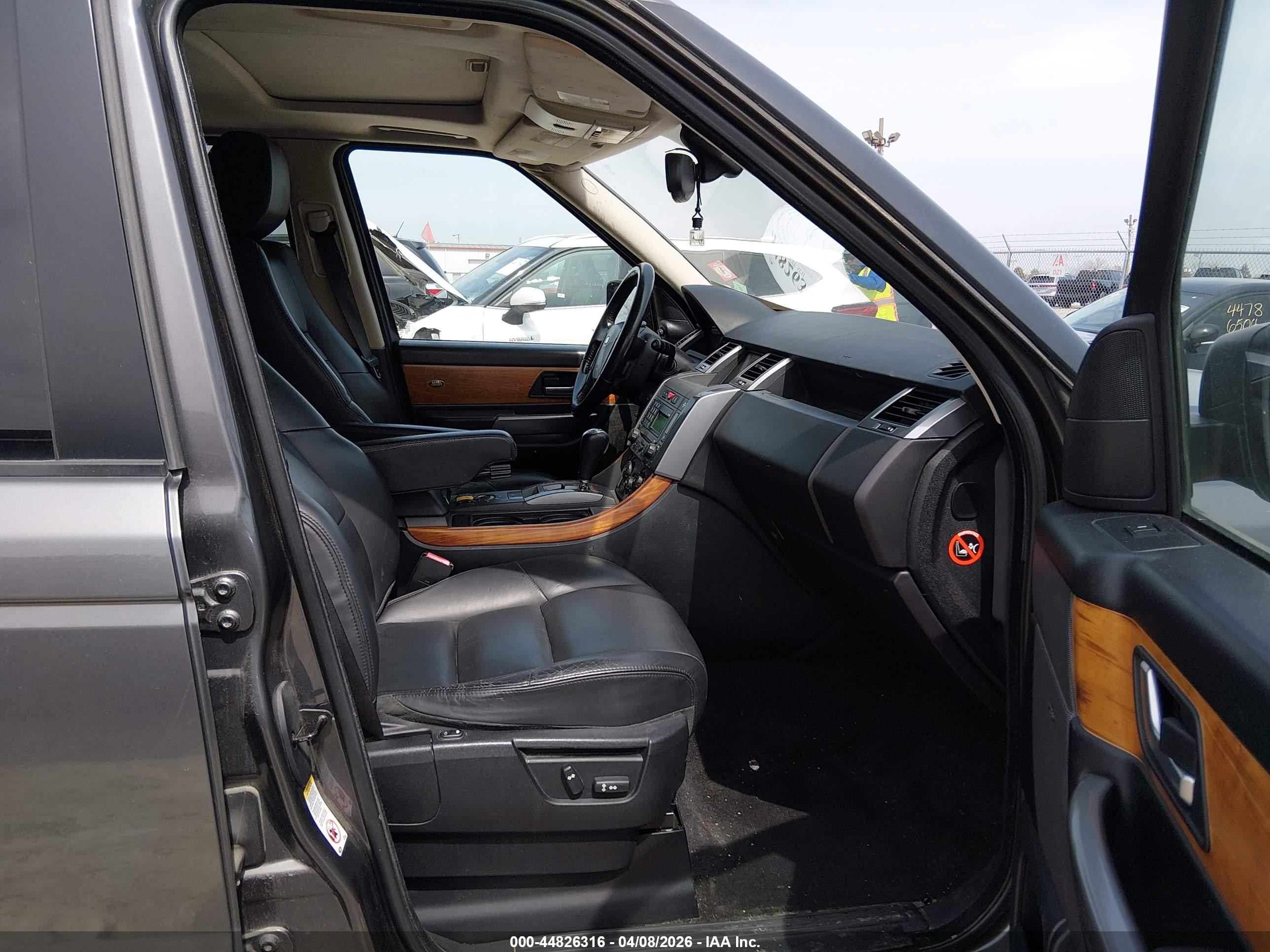 2006 Land Rover Range Rover Sport Hse Gray vin: SALSF25466A957436