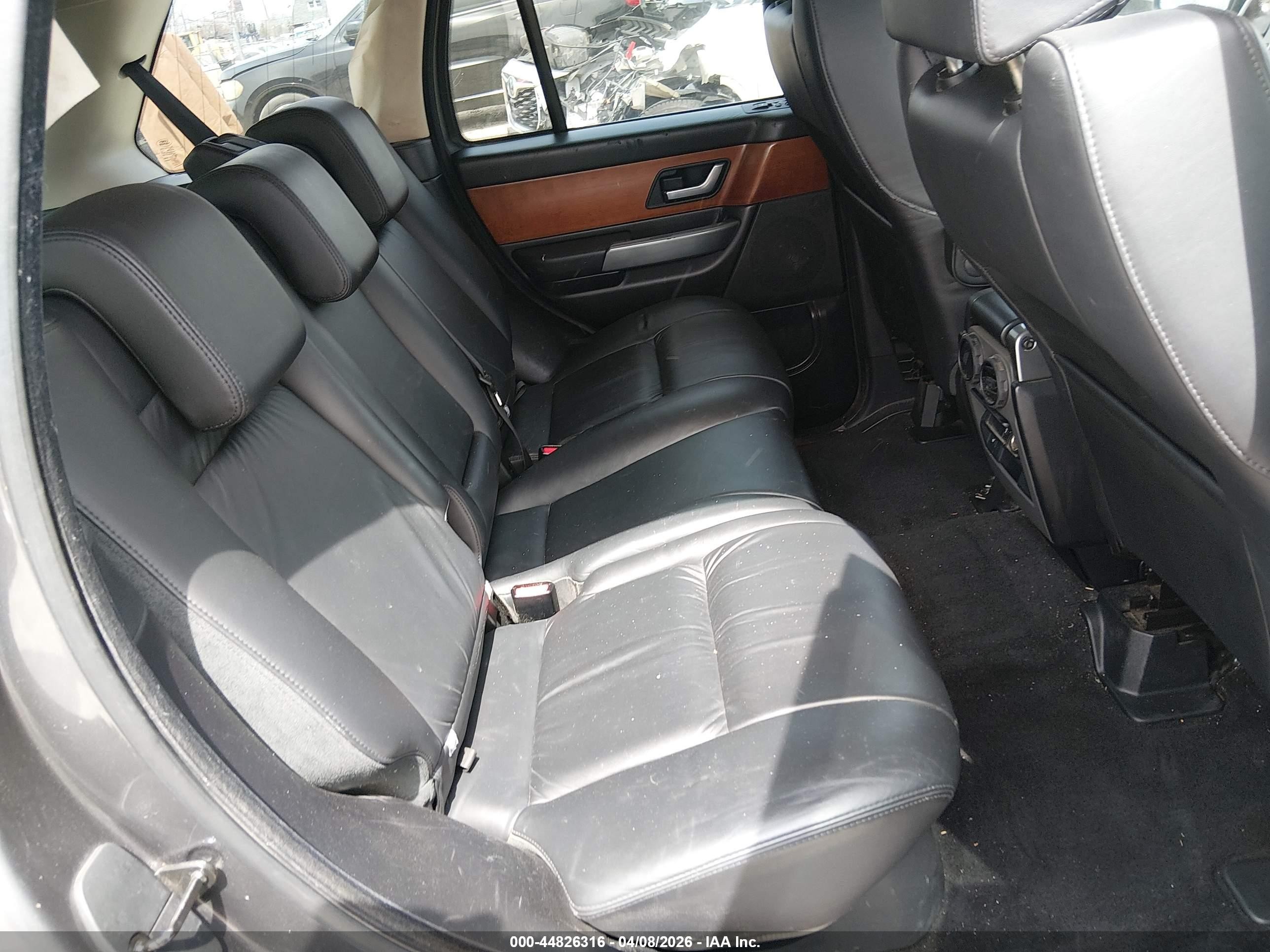 2006 Land Rover Range Rover Sport Hse Gray vin: SALSF25466A957436