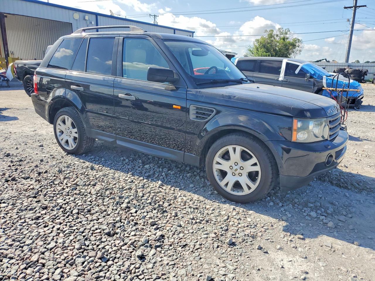 2006 Land Rover Range Rover Sport Hse Black vin: SALSF25466A959302