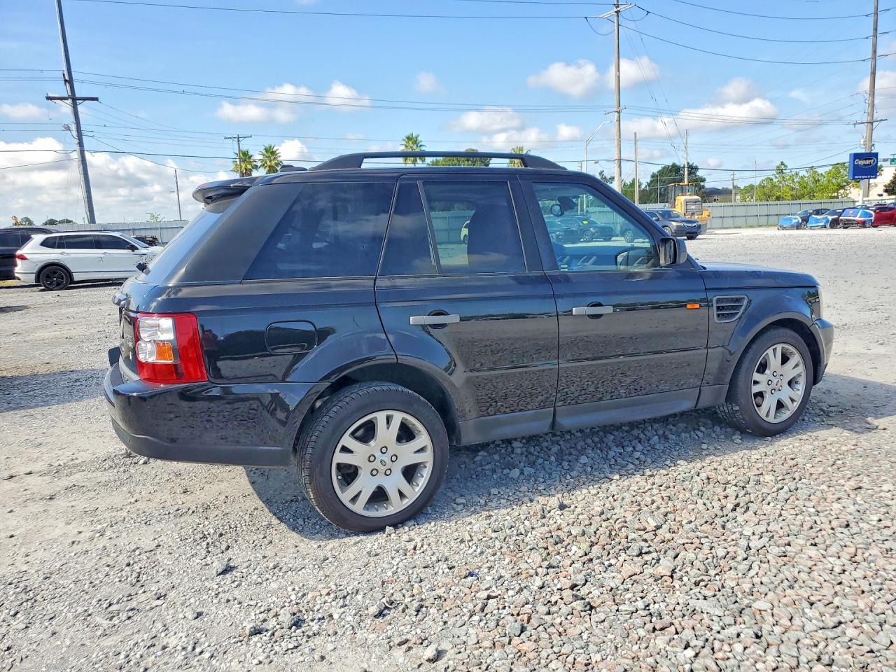 2006 Land Rover Range Rover Sport Hse Black vin: SALSF25466A959302