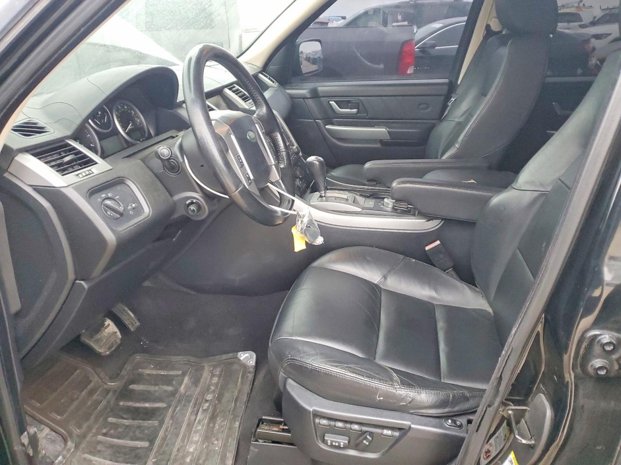 2008 Land Rover Range Rover Sport Hse Black vin: SALSF25468A151163