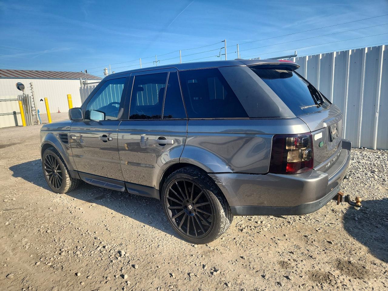 2009 Land Rover Range Rover Sport Hse Gray vin: SALSF25469A215140