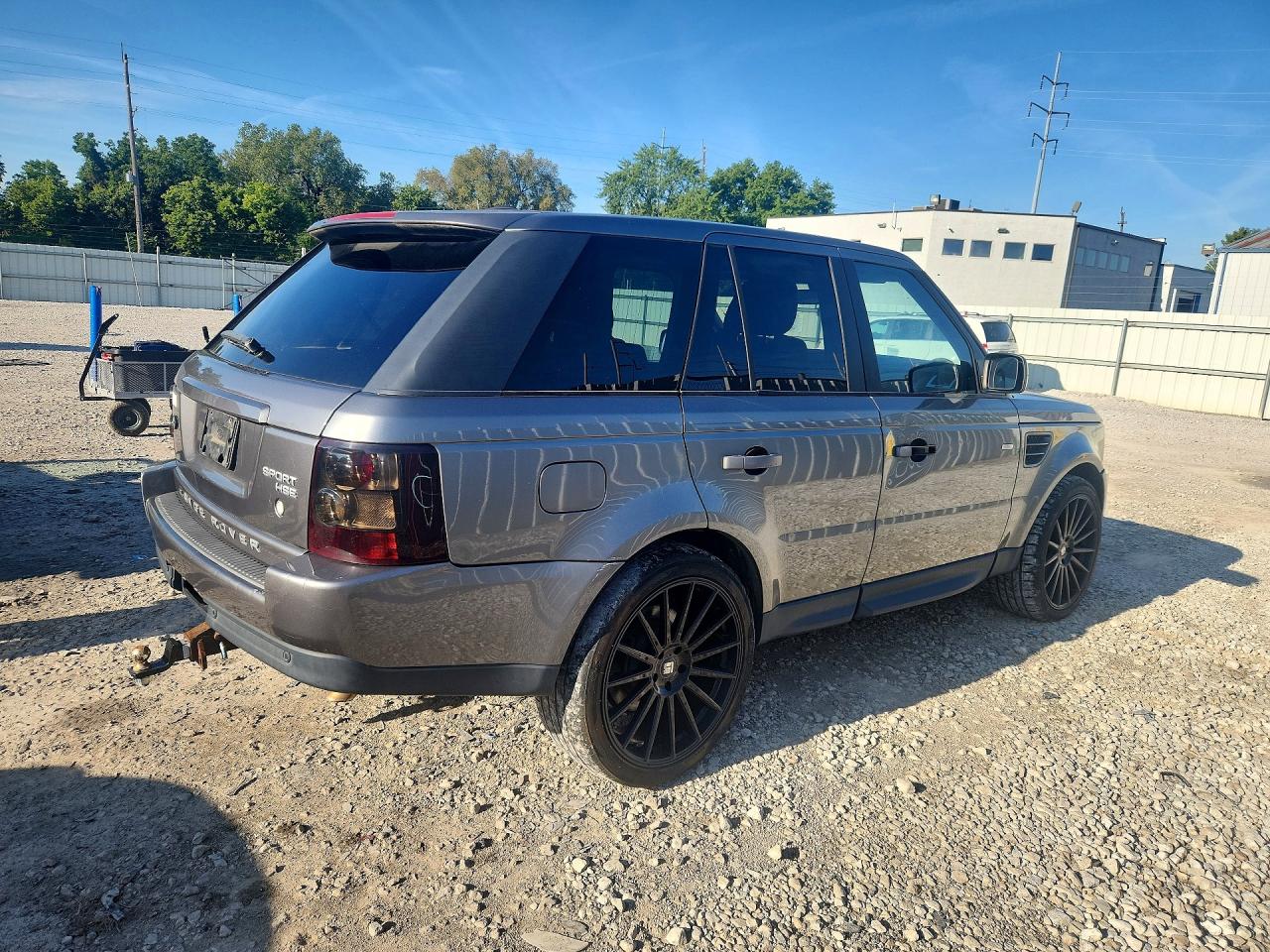 2009 Land Rover Range Rover Sport Hse Gray vin: SALSF25469A215140