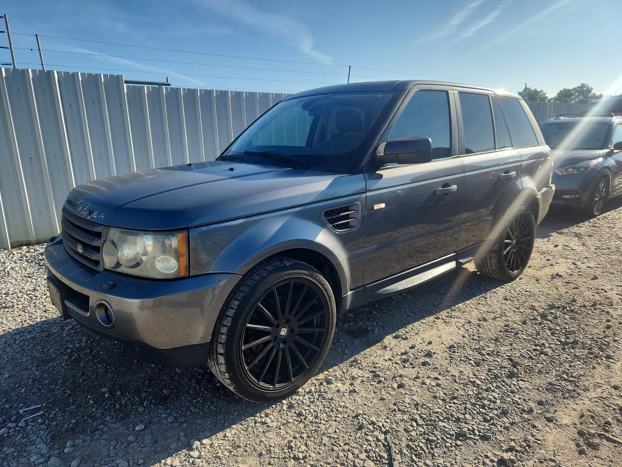 2009 Land Rover Range Rover Sport Hse Gray vin: SALSF25469A215140