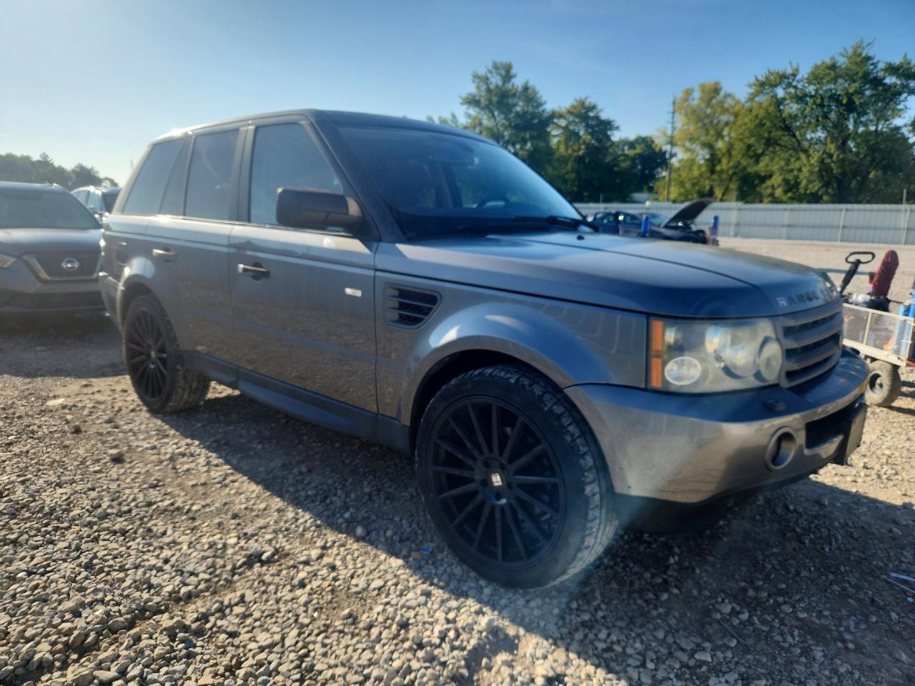 2009 Land Rover Range Rover Sport Hse Gray vin: SALSF25469A215140