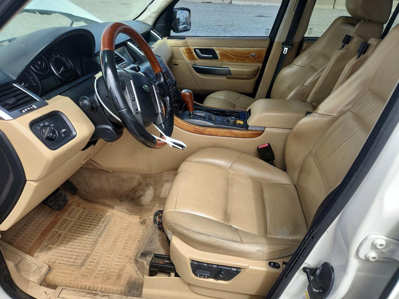 2006 Land Rover Range Rover Sport Hse Белый vin: SALSF25476A956523