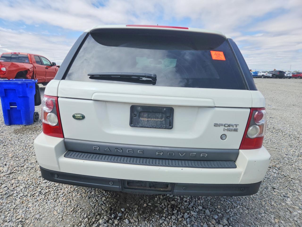 2006 Land Rover Range Rover Sport Hse Белый vin: SALSF25476A956523