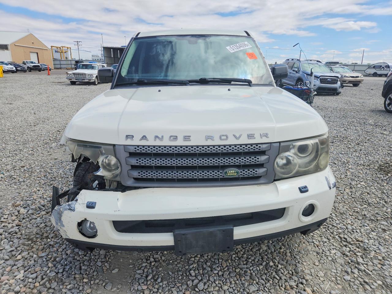 2006 Land Rover Range Rover Sport Hse Белый vin: SALSF25476A956523