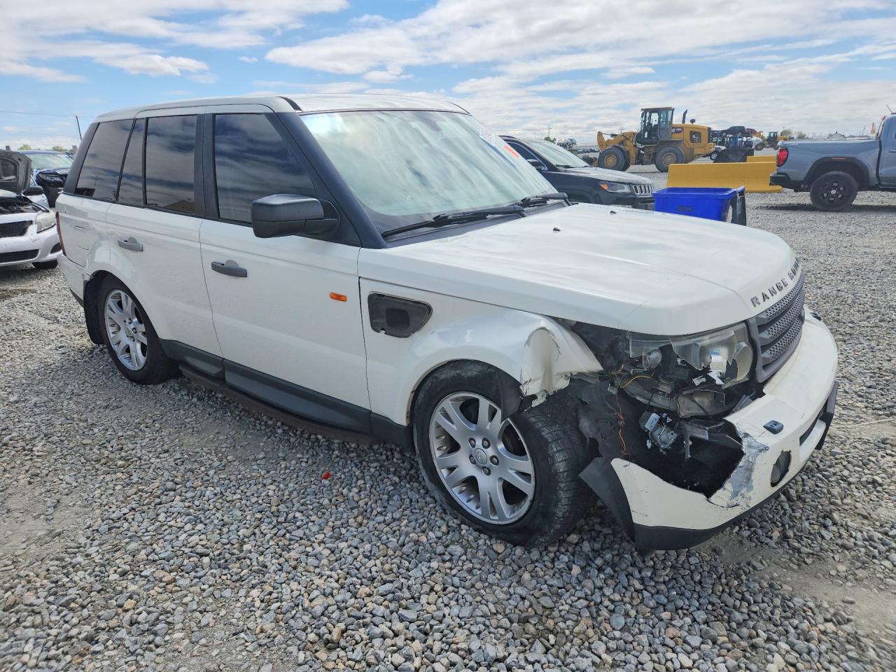 2006 Land Rover Range Rover Sport Hse Белый vin: SALSF25476A956523