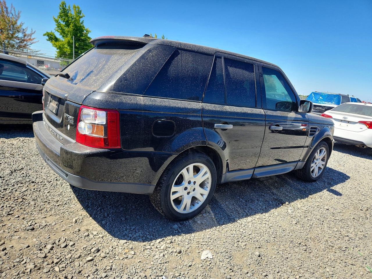 2006 Land Rover Range Rover Sport Hse Black vin: SALSF25476A968378