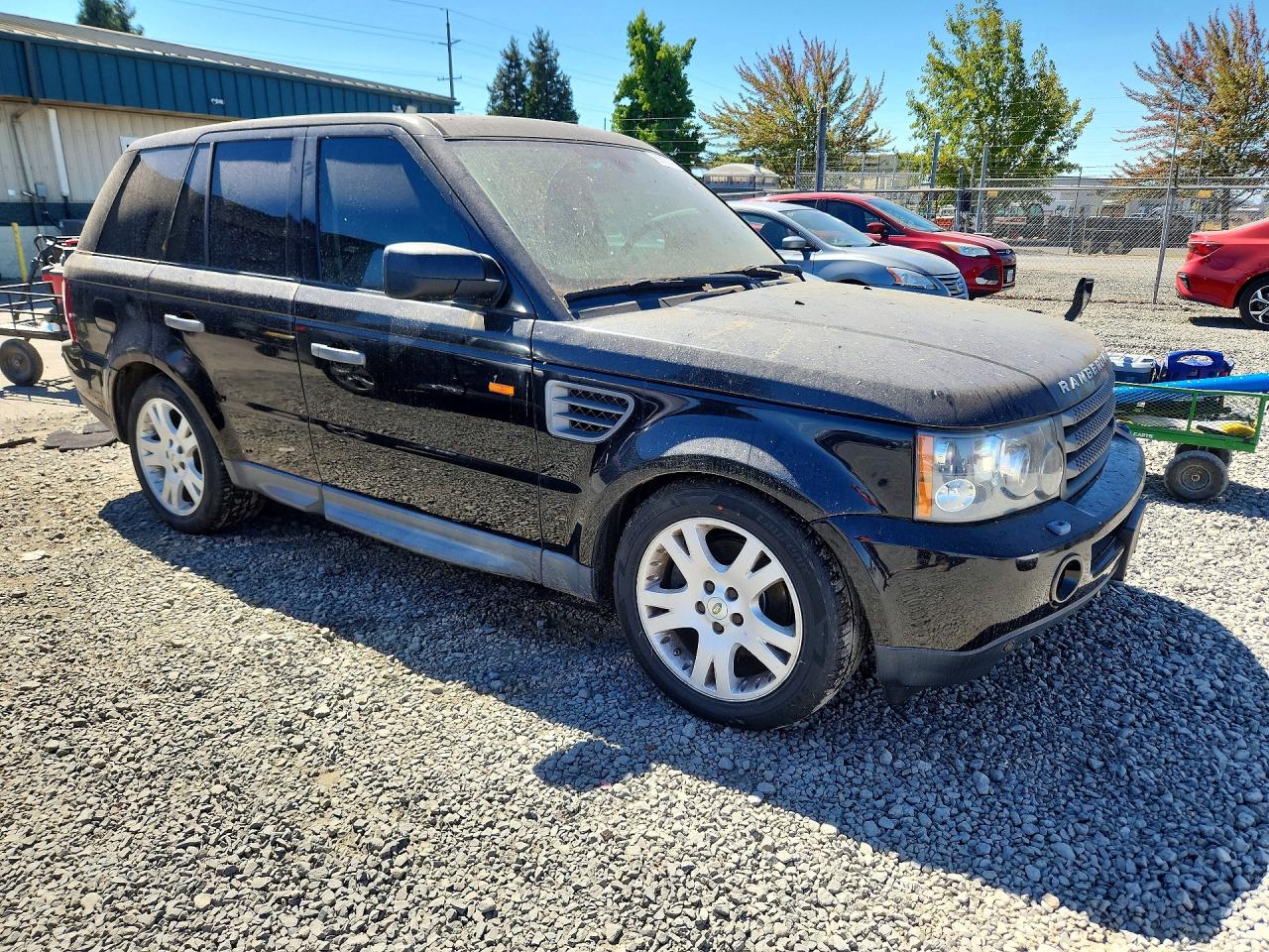 2006 Land Rover Range Rover Sport Hse Black vin: SALSF25476A968378