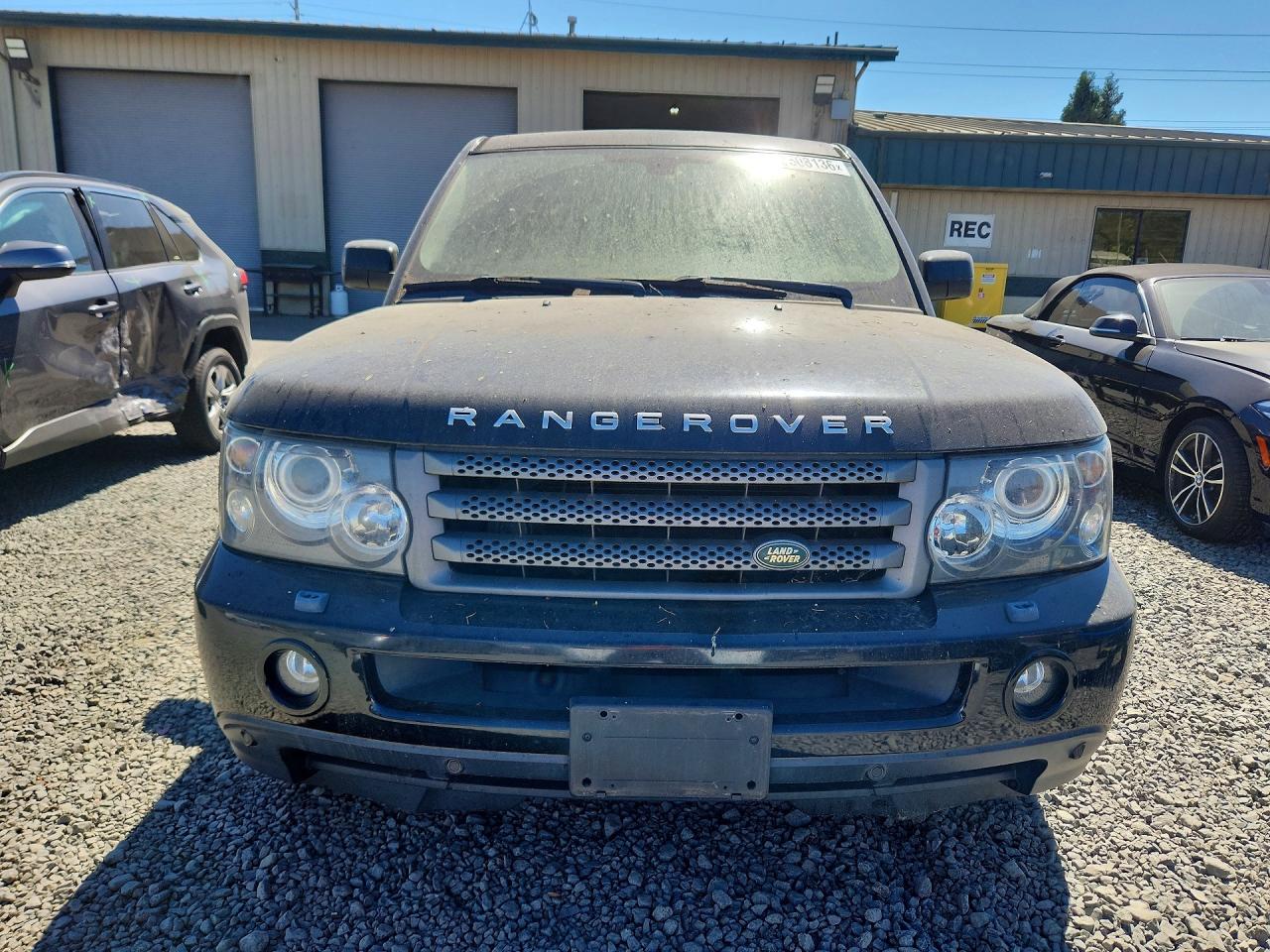 2006 Land Rover Range Rover Sport Hse Black vin: SALSF25476A968378