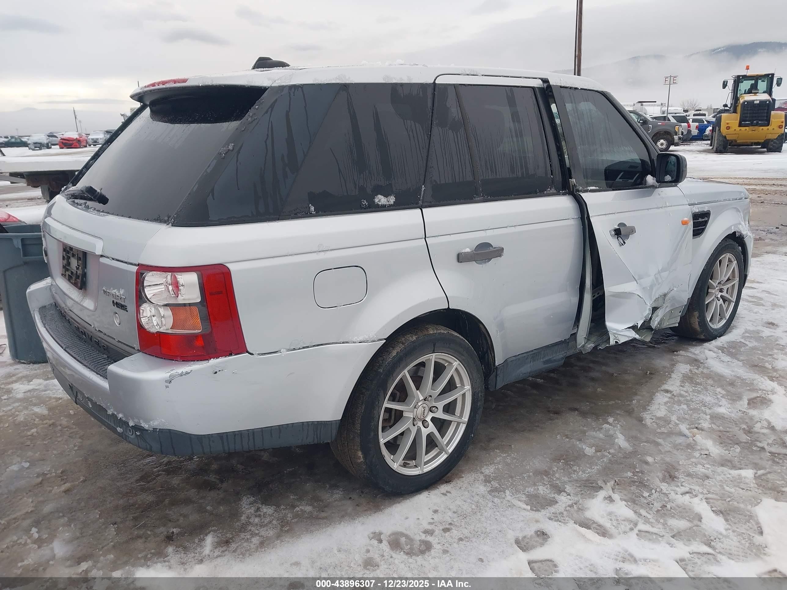 2006 Land Rover Range Rover Sport Hse Silver vin: SALSF25476A978005