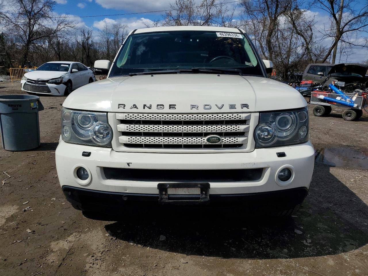 2008 Land Rover Range Rover Sport Hse White vin: SALSF25478A188111