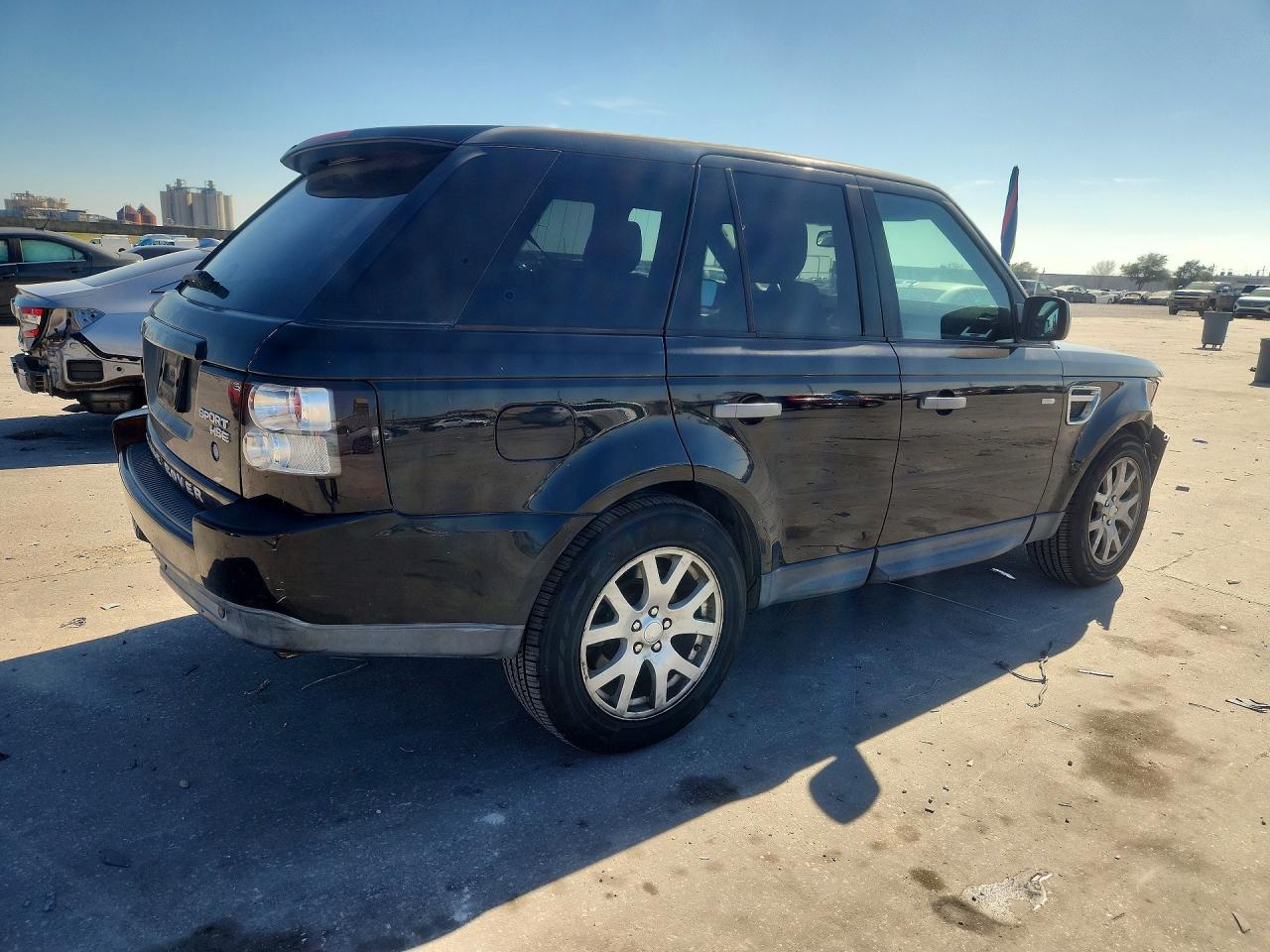2009 Land Rover Range Rover Sport Hse Black vin: SALSF25479A209900