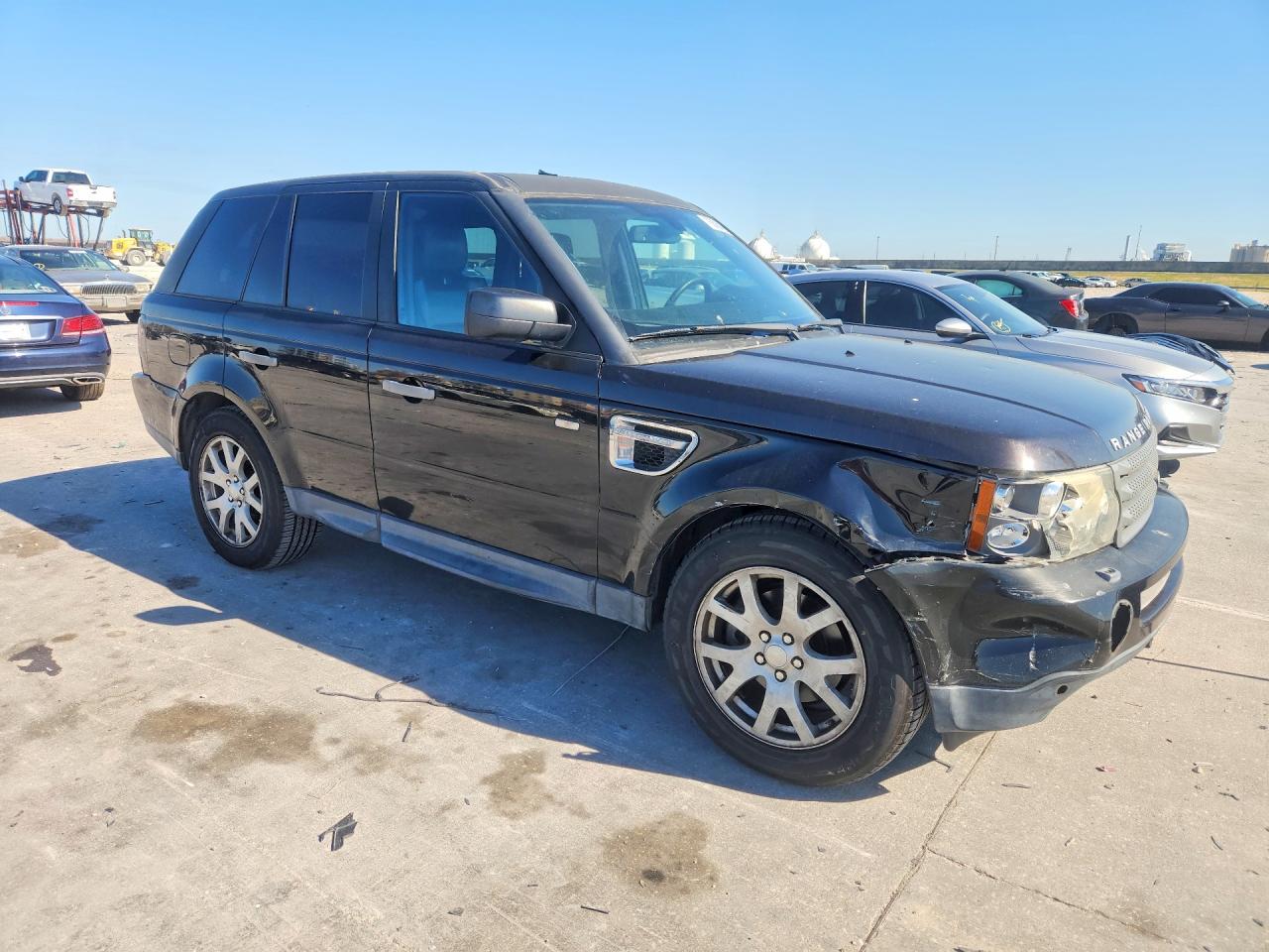 2009 Land Rover Range Rover Sport Hse Black vin: SALSF25479A209900
