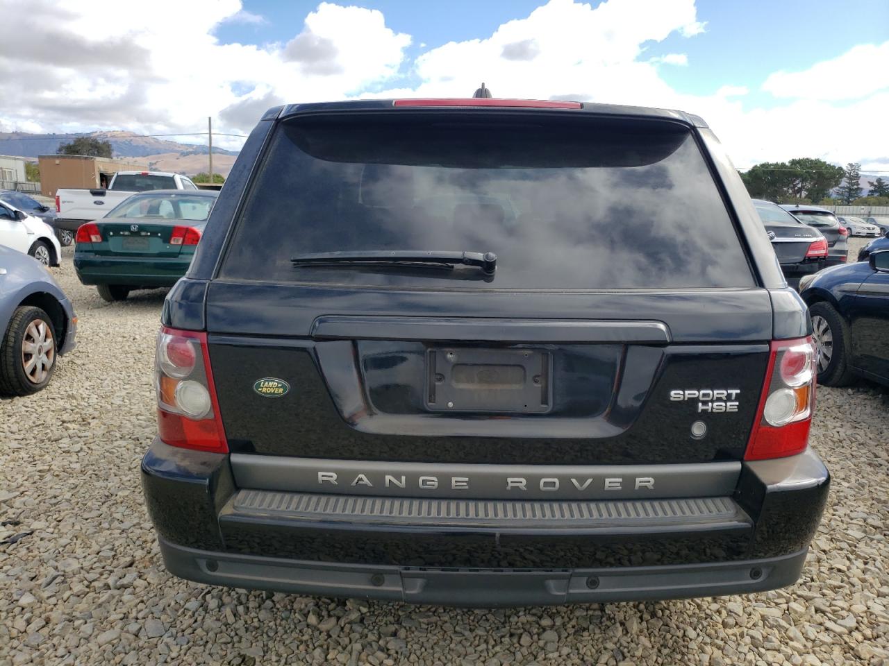 2006 Land Rover Range Rover Sport Hse Black vin: SALSF25486A924079