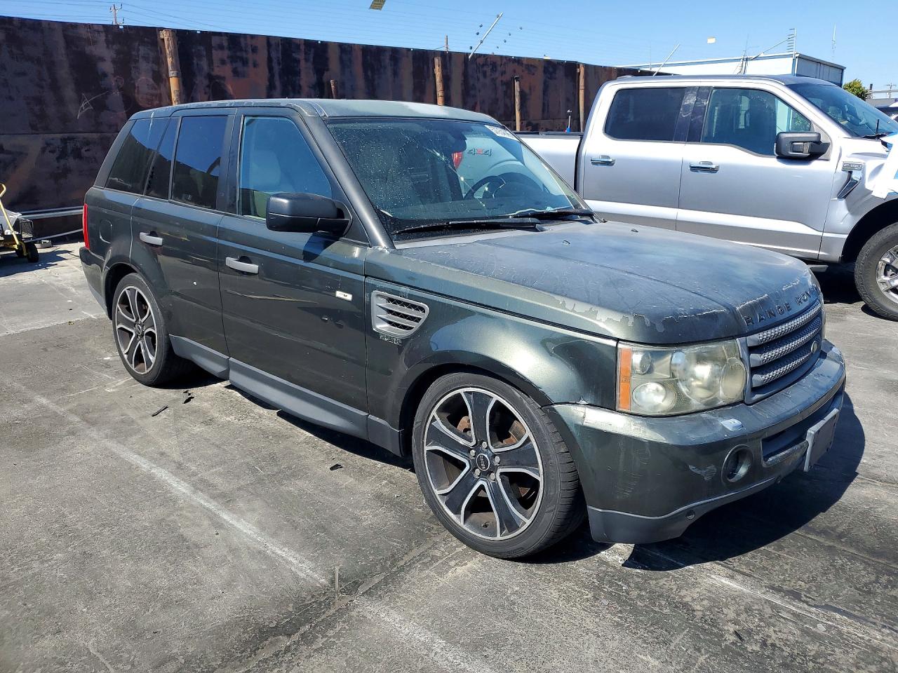 2006 Land Rover Range Rover Sport Hse Green vin: SALSF25486A934708