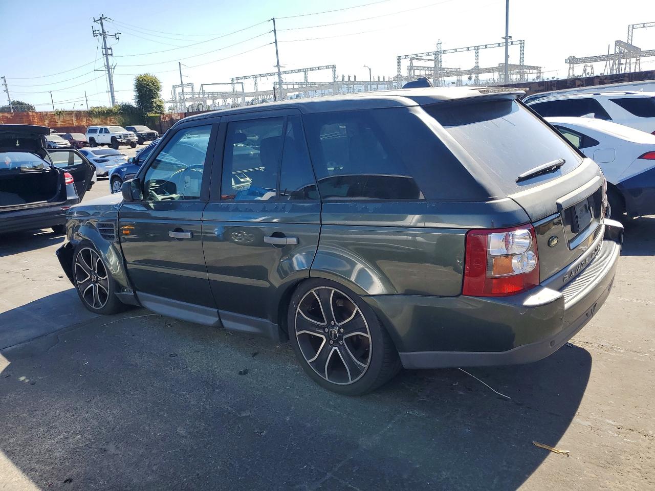 2006 Land Rover Range Rover Sport Hse Green vin: SALSF25486A934708