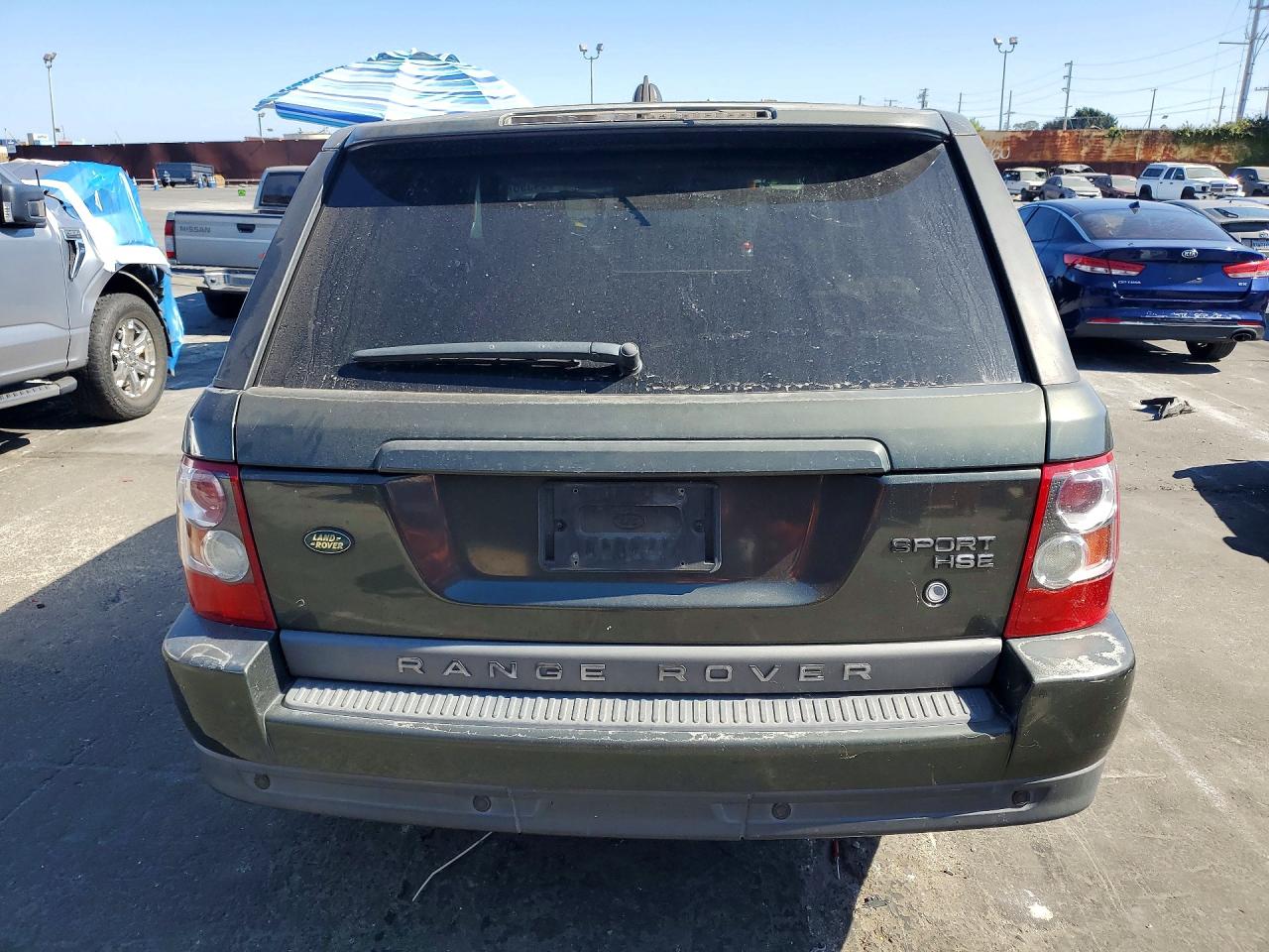 2006 Land Rover Range Rover Sport Hse Green vin: SALSF25486A934708