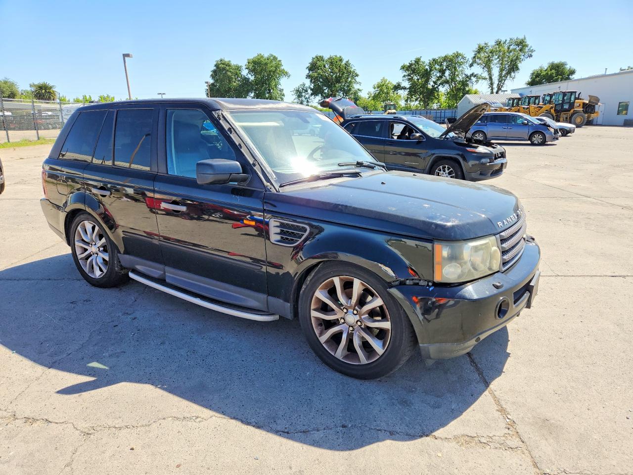 2006 Land Rover Range Rover Sport Hse Black vin: SALSF25486A980619