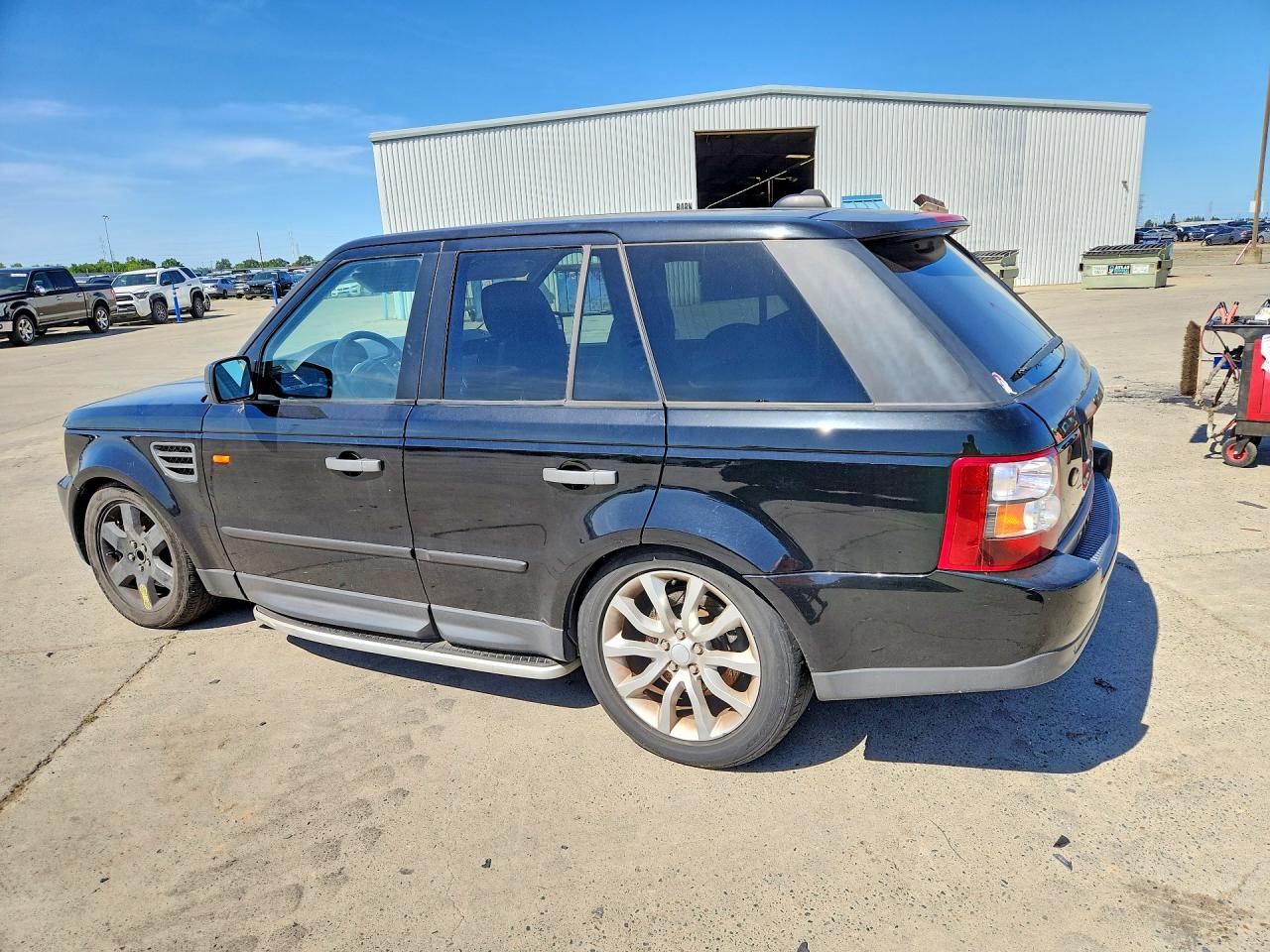 2006 Land Rover Range Rover Sport Hse Black vin: SALSF25486A980619