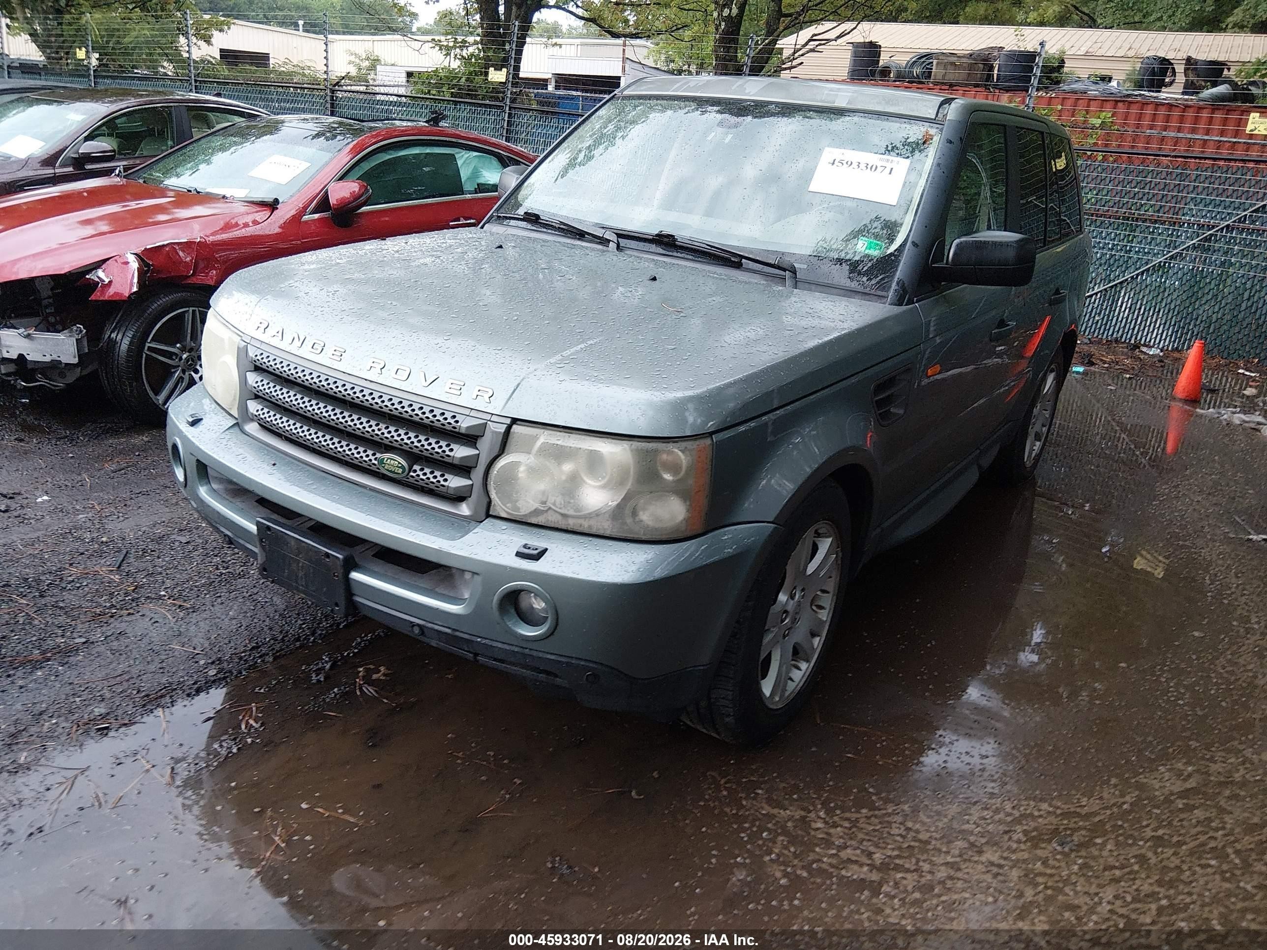 2006 Land Rover Range Rover Sport Hse Зеленый vin: SALSF254X6A914251