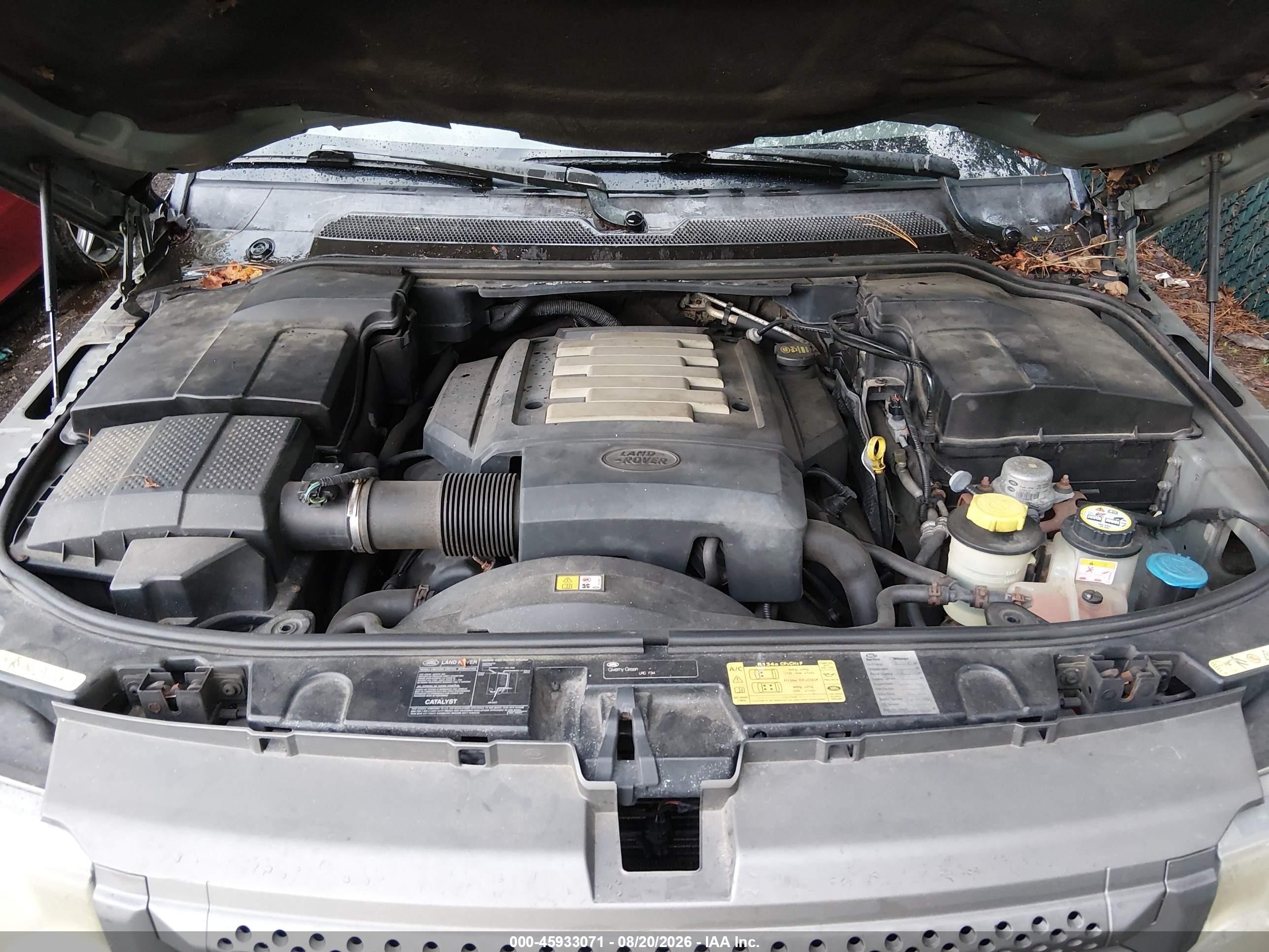 2006 Land Rover Range Rover Sport Hse Зеленый vin: SALSF254X6A914251
