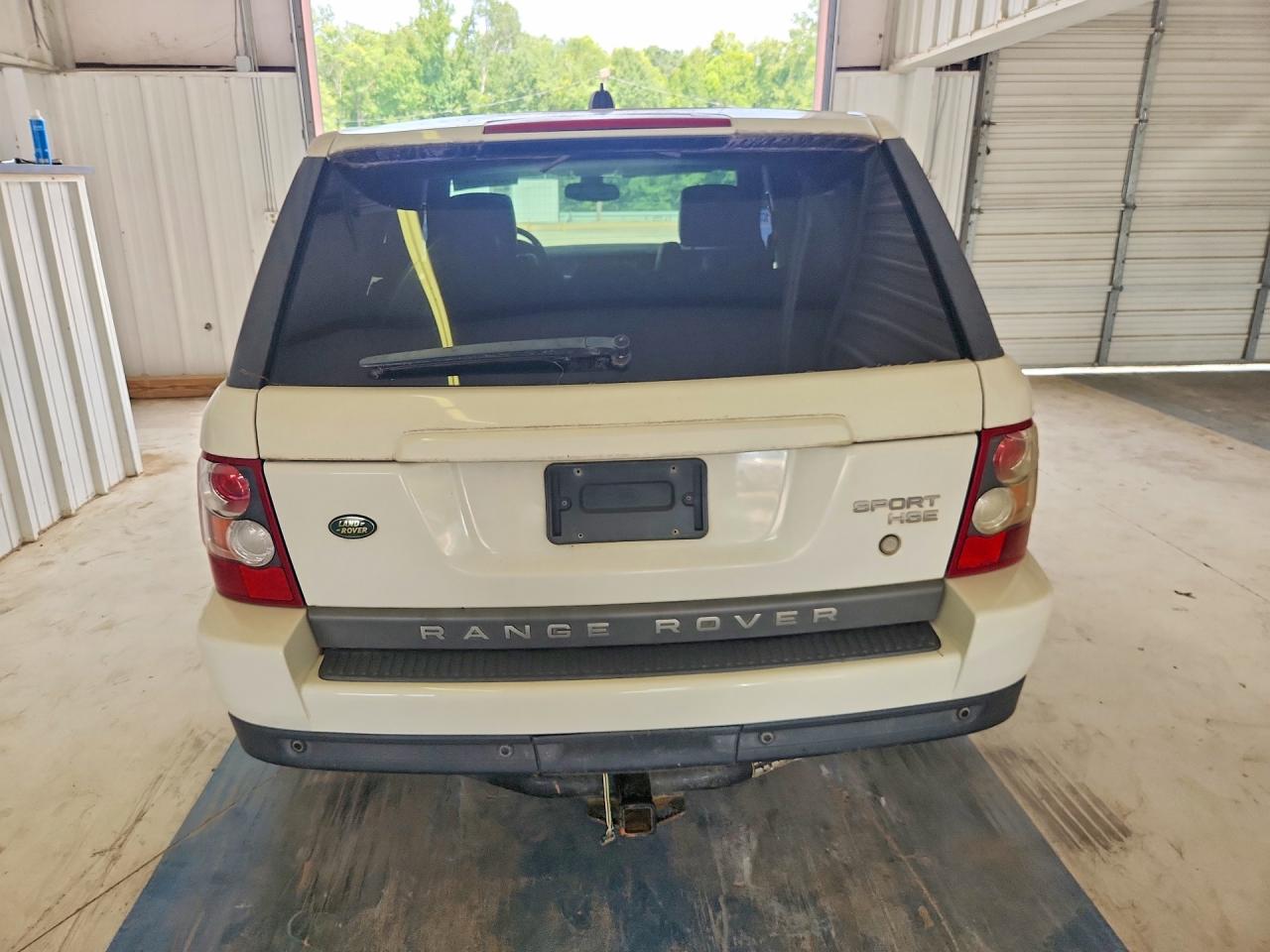2006 Land Rover Range Rover Sport Hse White vin: SALSF254X6A963661