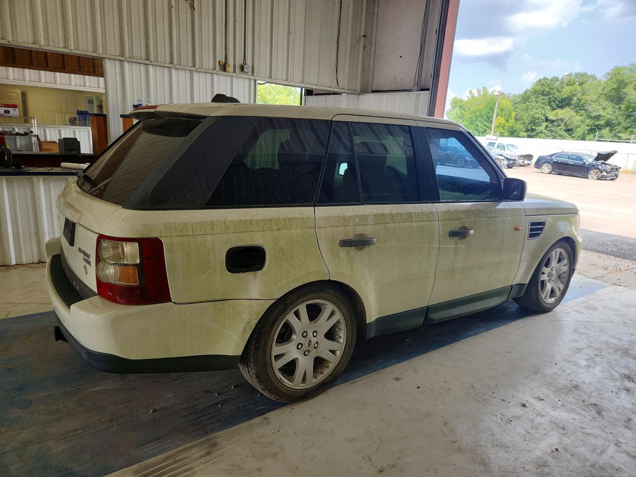 2006 Land Rover Range Rover Sport Hse White vin: SALSF254X6A963661