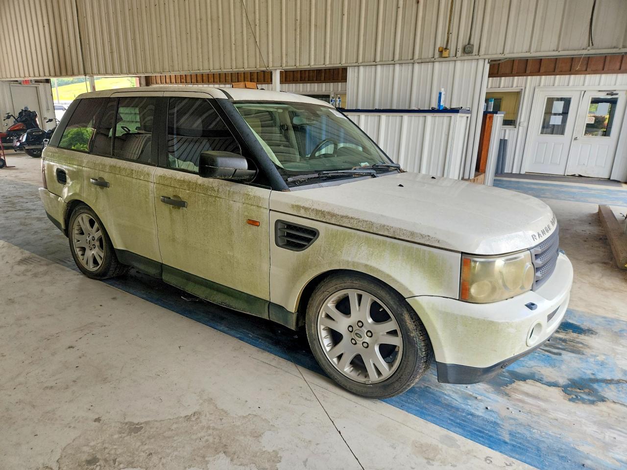 2006 Land Rover Range Rover Sport Hse White vin: SALSF254X6A963661
