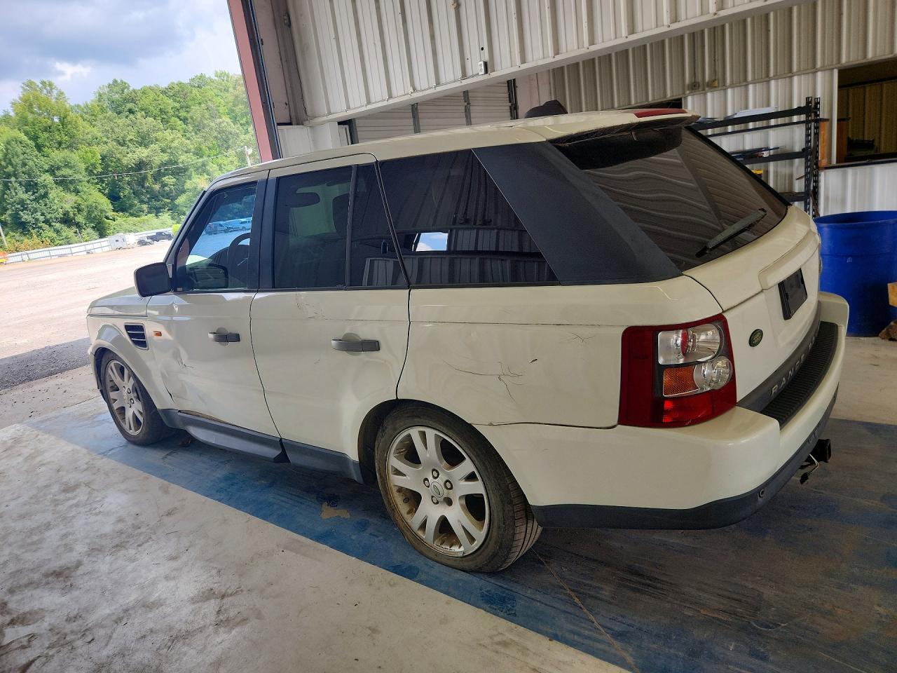 2006 Land Rover Range Rover Sport Hse White vin: SALSF254X6A963661