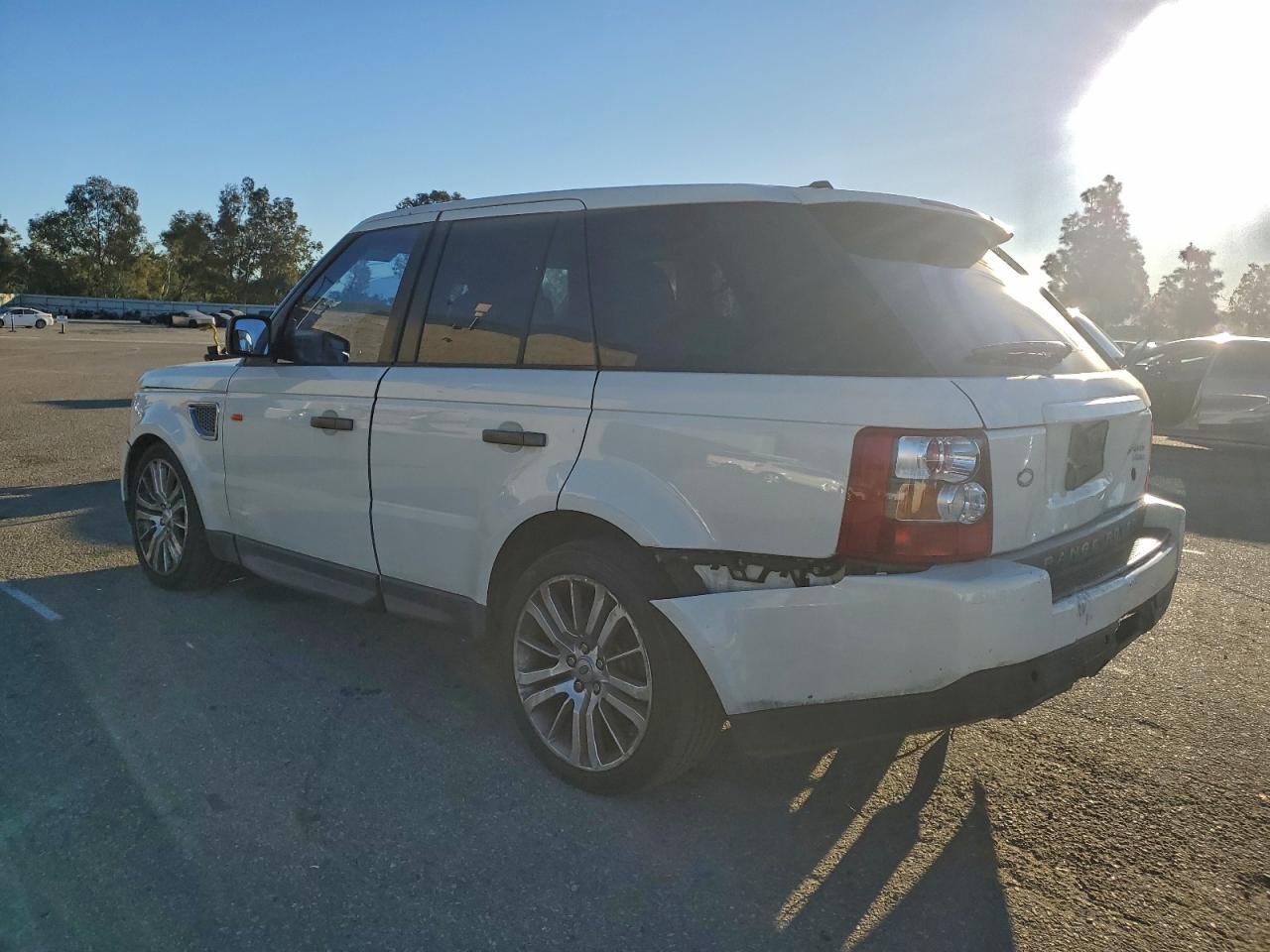2007 Land Rover Range Rover Sport Hse White vin: SALSF254X7A113529