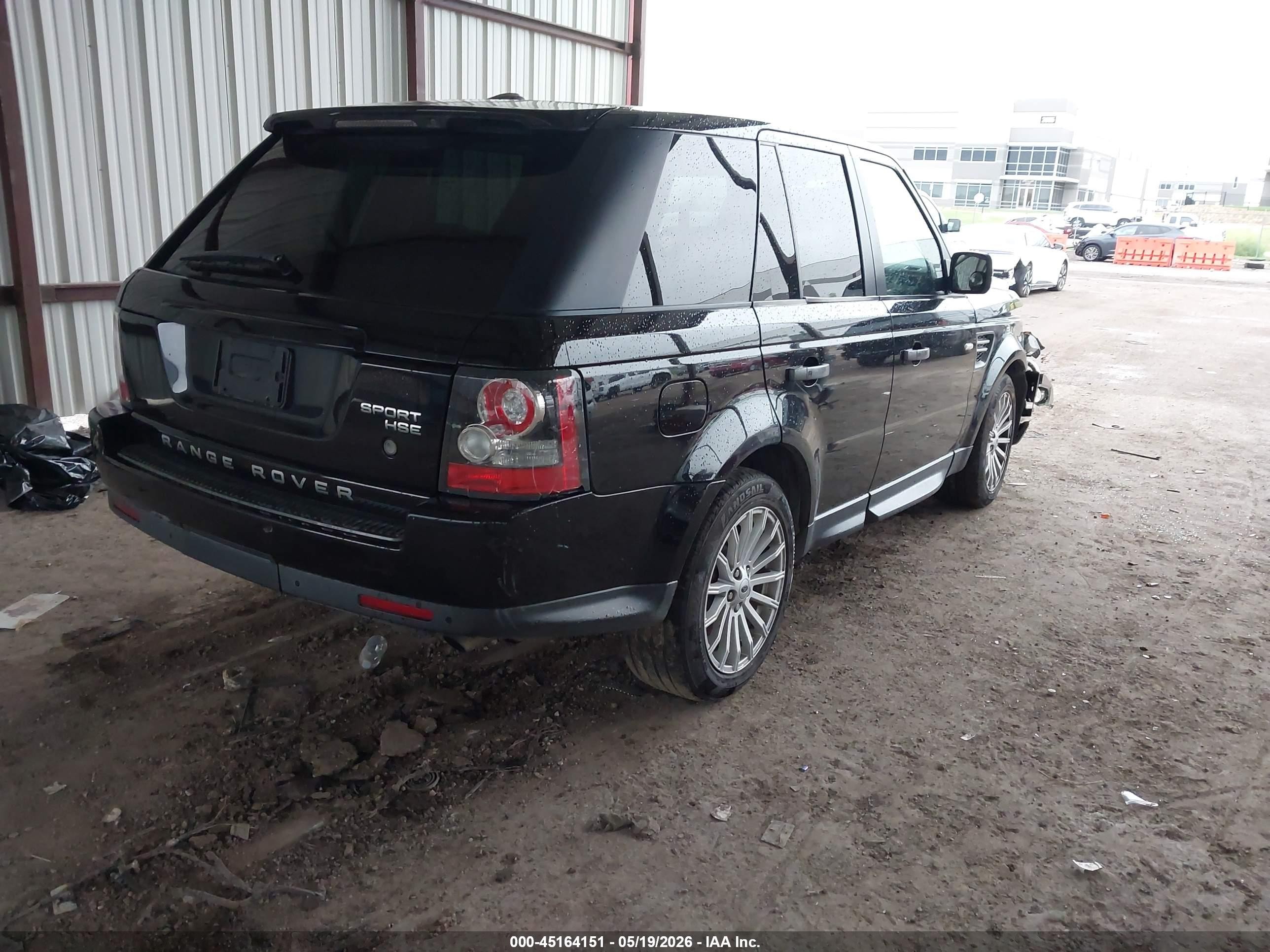 2011 Land Rover Range Rover Sport Hse Black vin: SALSF2D40BA703247