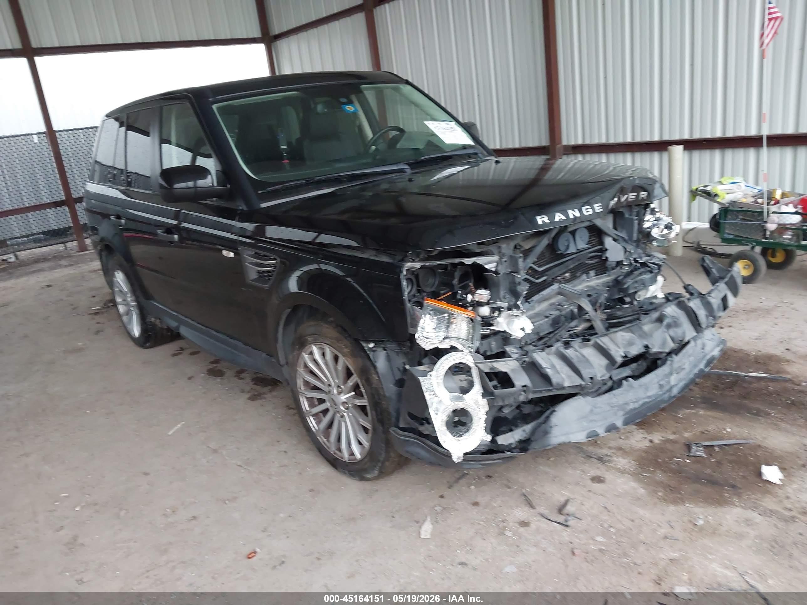 2011 Land Rover Range Rover Sport Hse Black vin: SALSF2D40BA703247