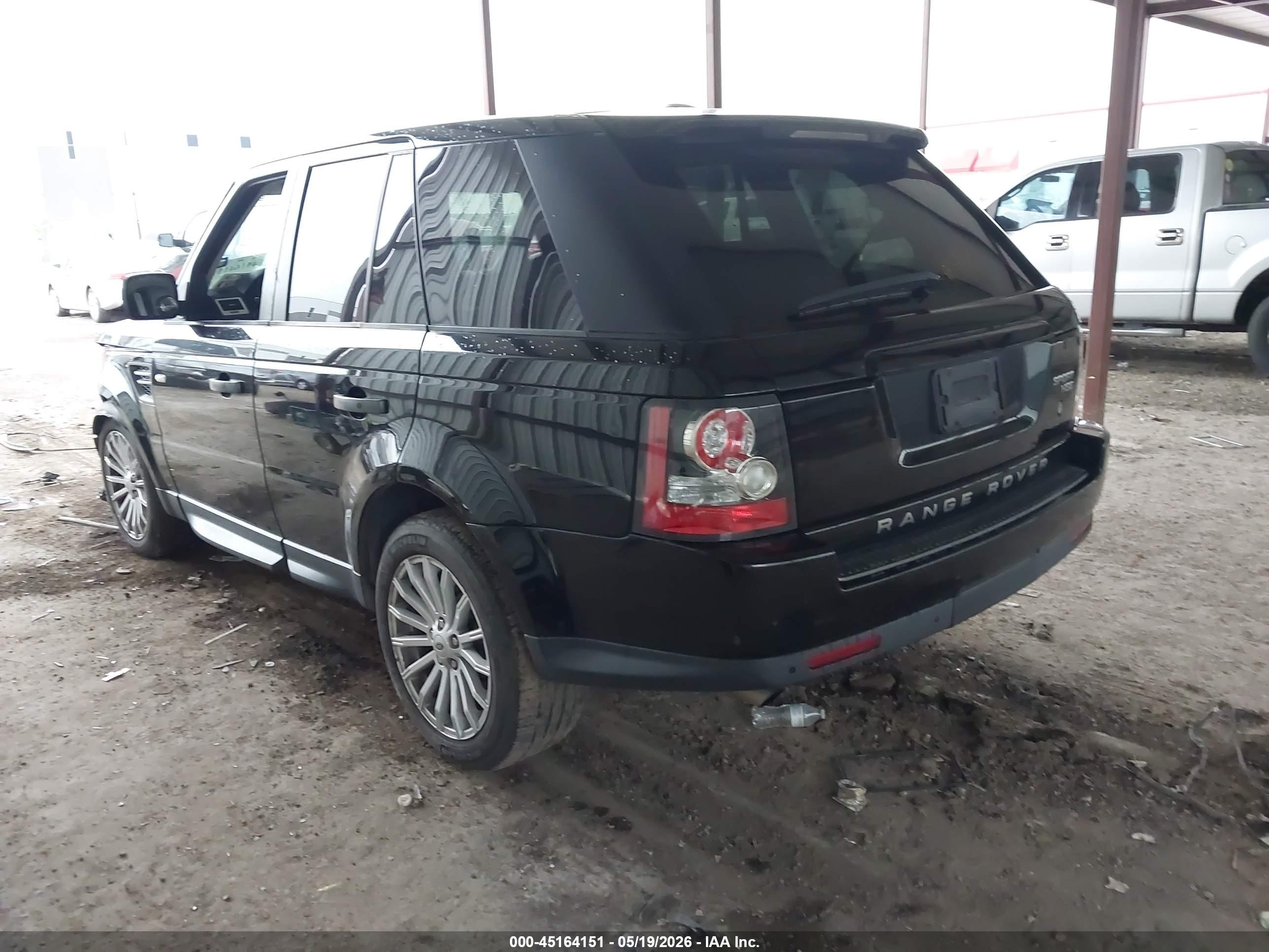 2011 Land Rover Range Rover Sport Hse Black vin: SALSF2D40BA703247