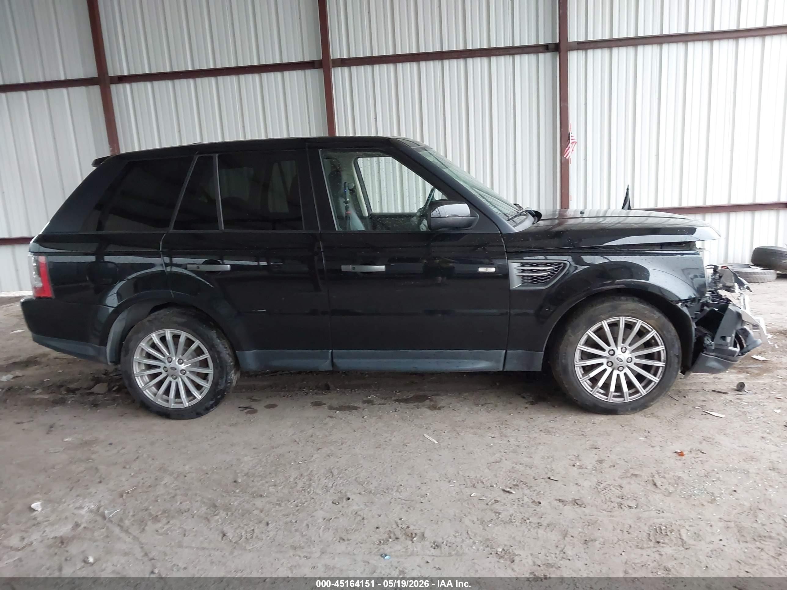 2011 Land Rover Range Rover Sport Hse Black vin: SALSF2D40BA703247