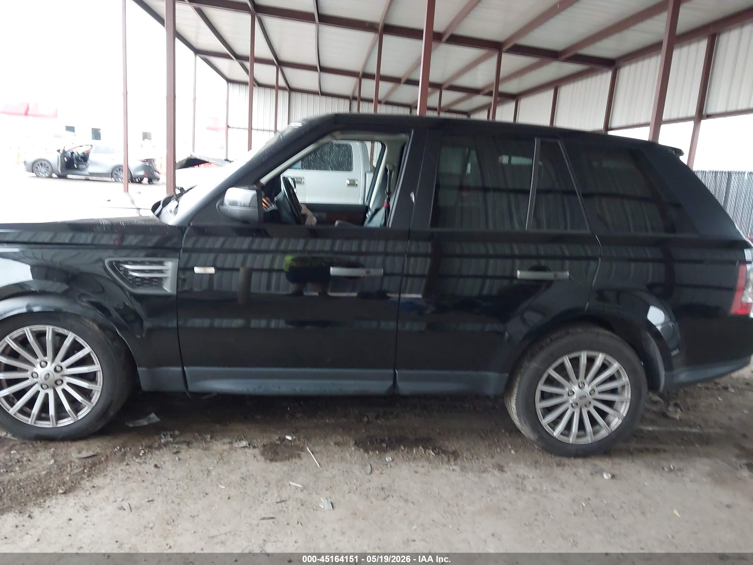2011 Land Rover Range Rover Sport Hse Black vin: SALSF2D40BA703247